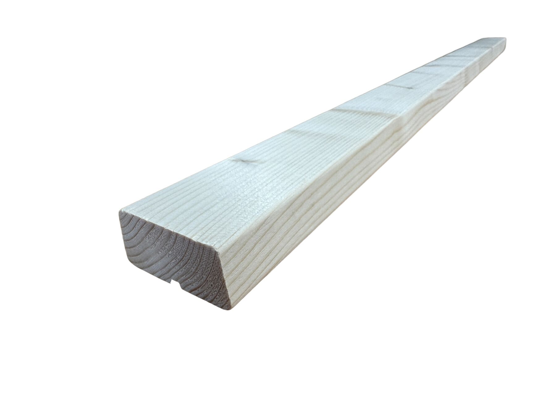 50 m² Sonderposten Rhombusleiste Fichte Fassadenverkleidung, 24x52x4200 mm