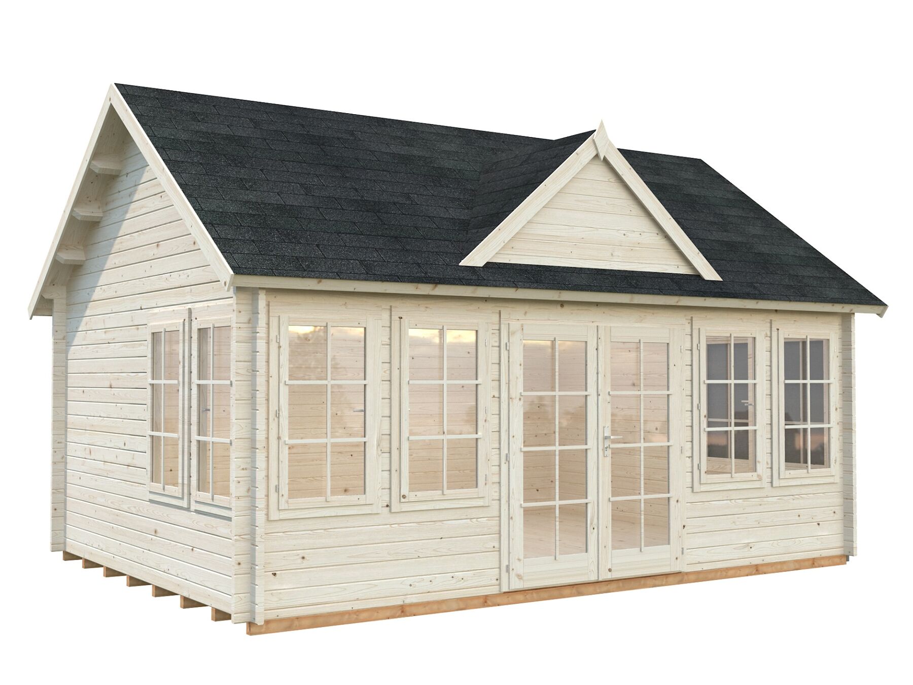 Gartenhaus Claudia 19,4 m² Transparent Gartenhaus Claudia 19,4 m² Transparent