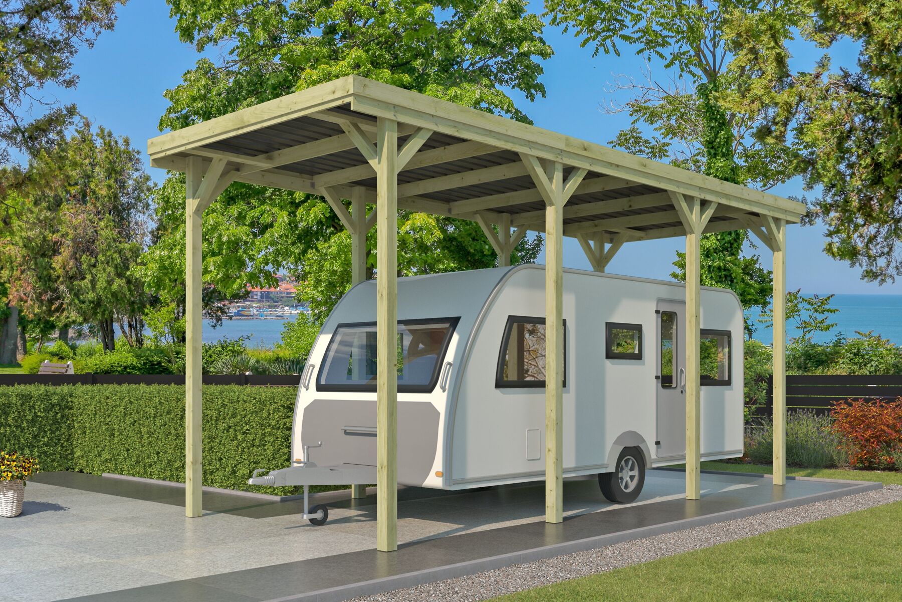 Carport für Wohnmobil in KDI