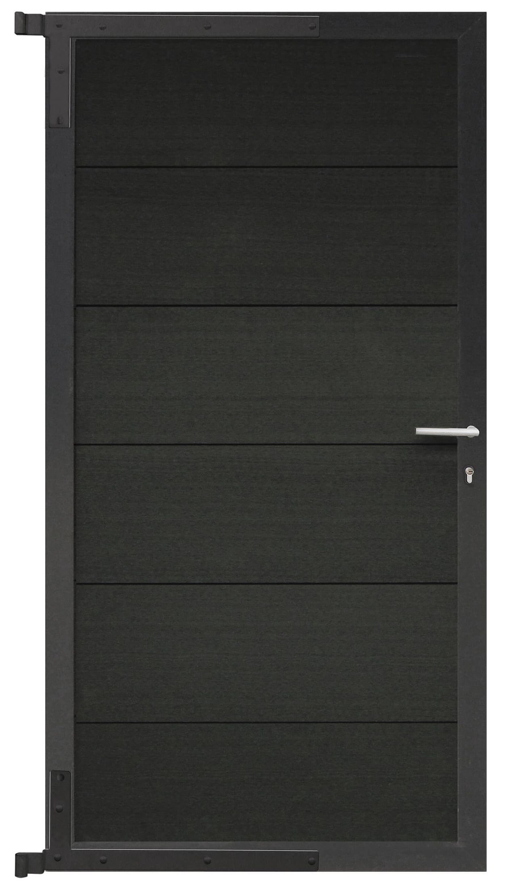 WPC Gartentür für Zaun Classico 90 x 180 cm