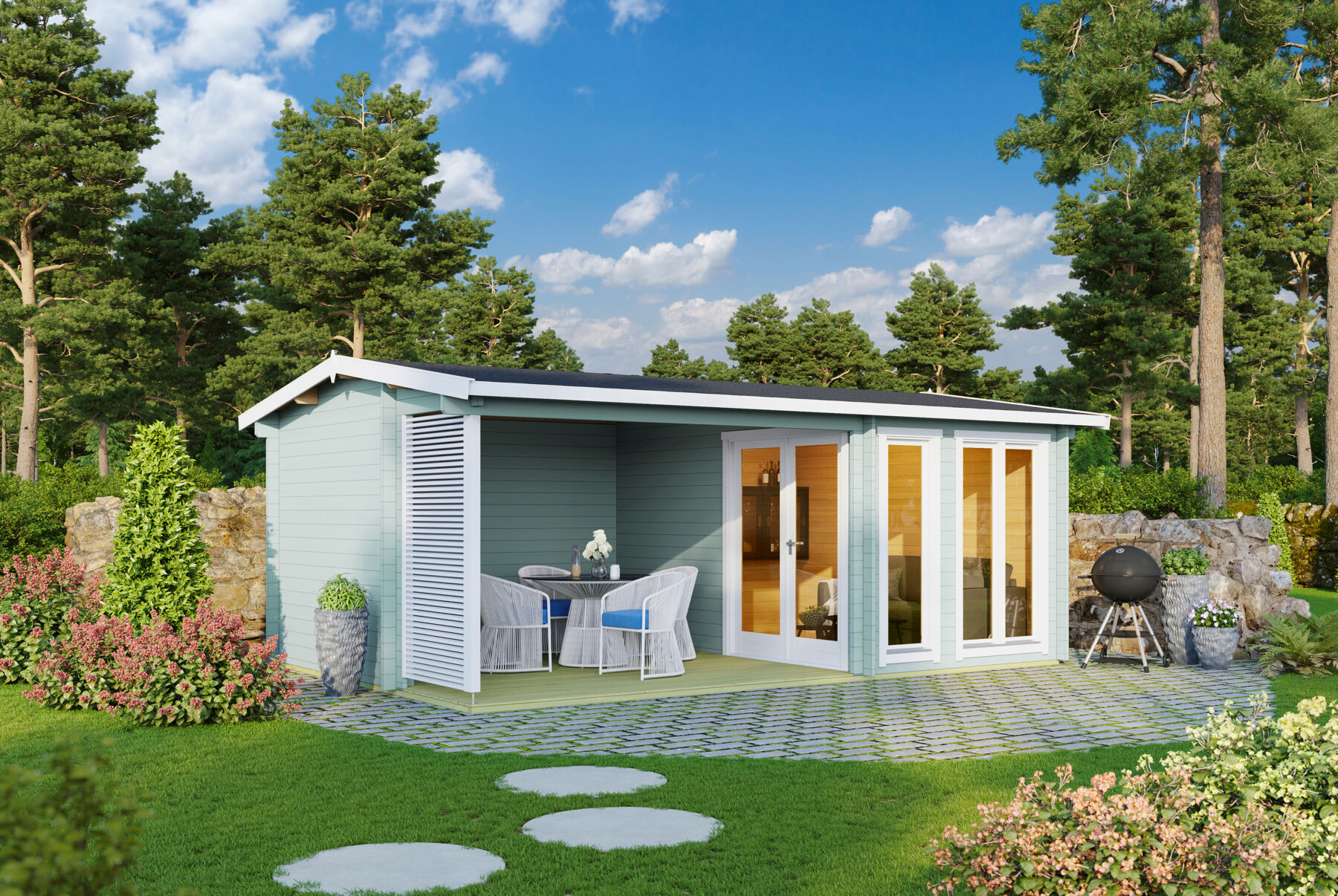 Gartenhaus Torquay 44
