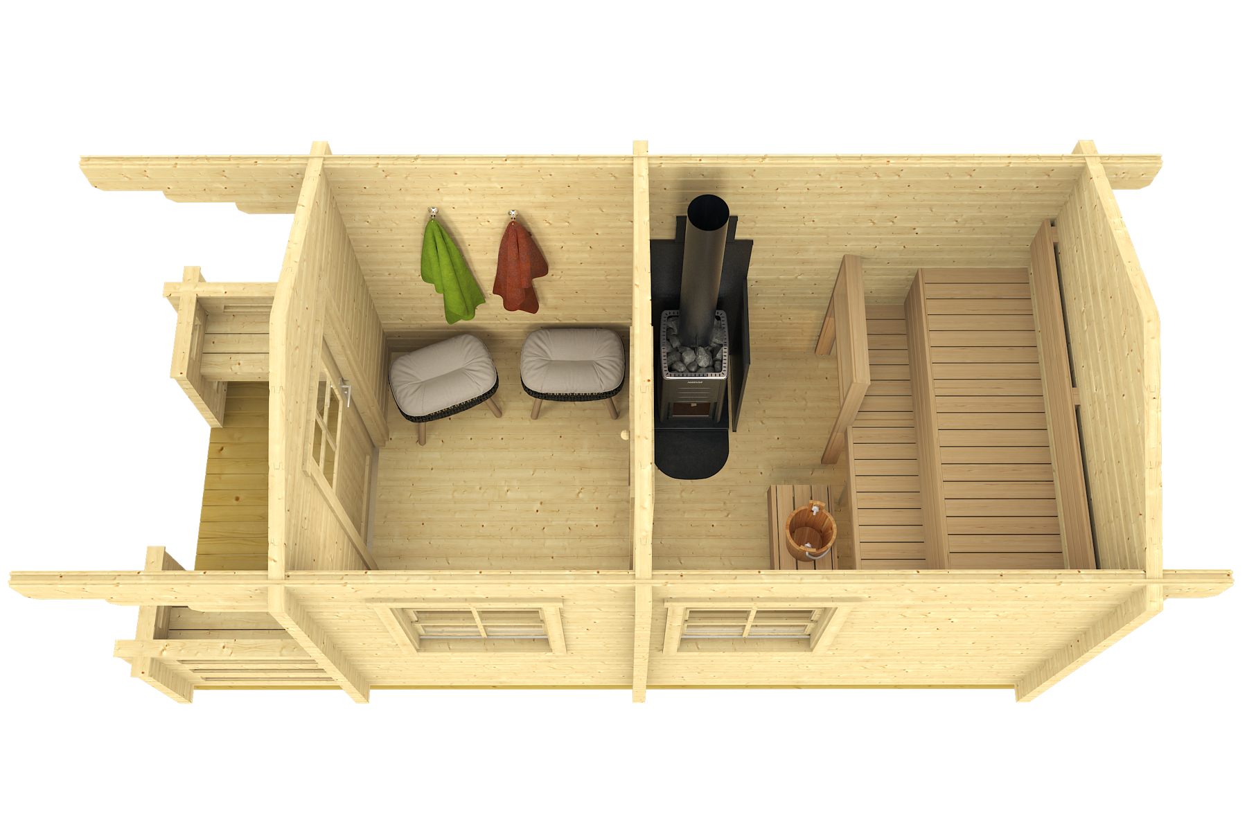 Saunahaus Piha Tuuri 10