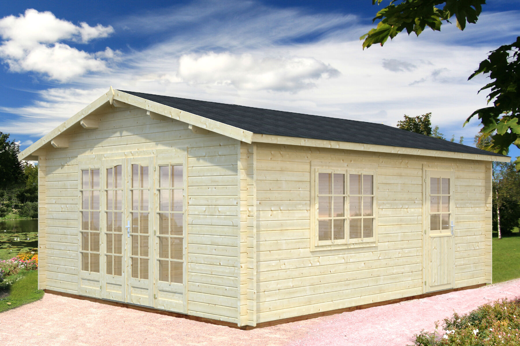Gartenhaus Irene 23,9 m²