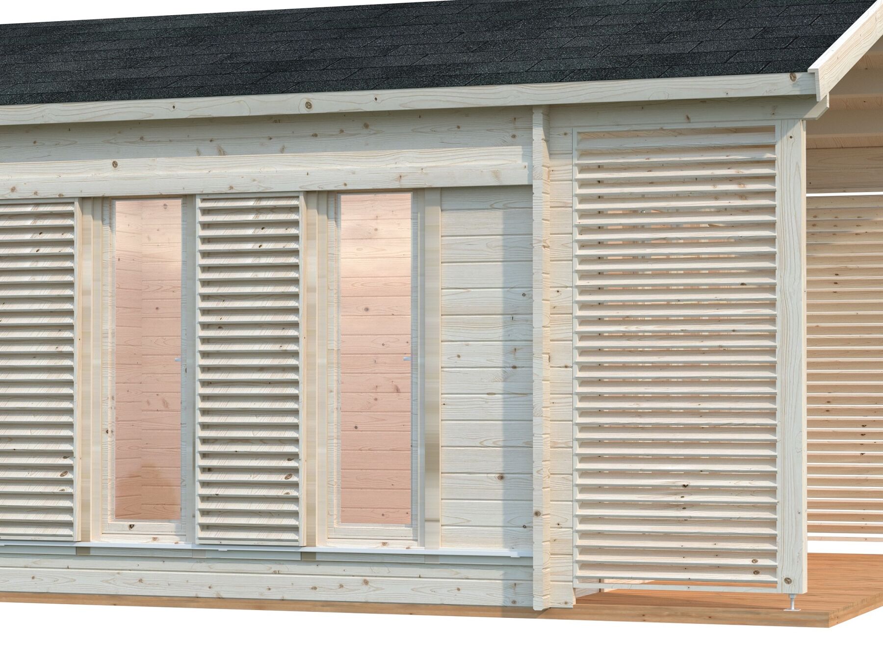 Gartenhaus Catherine 14,5 m²