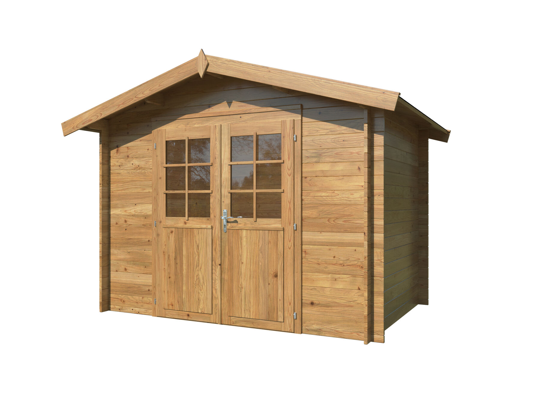 Gartenhaus Valentine 4,7 m² Braun