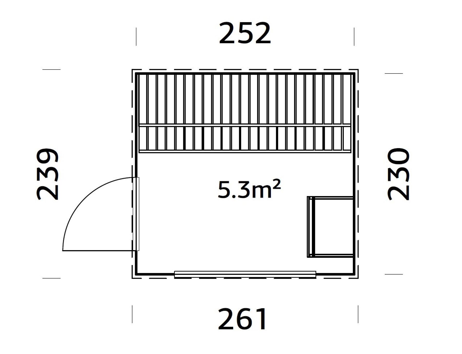 Sauna Grace 5,3 m²