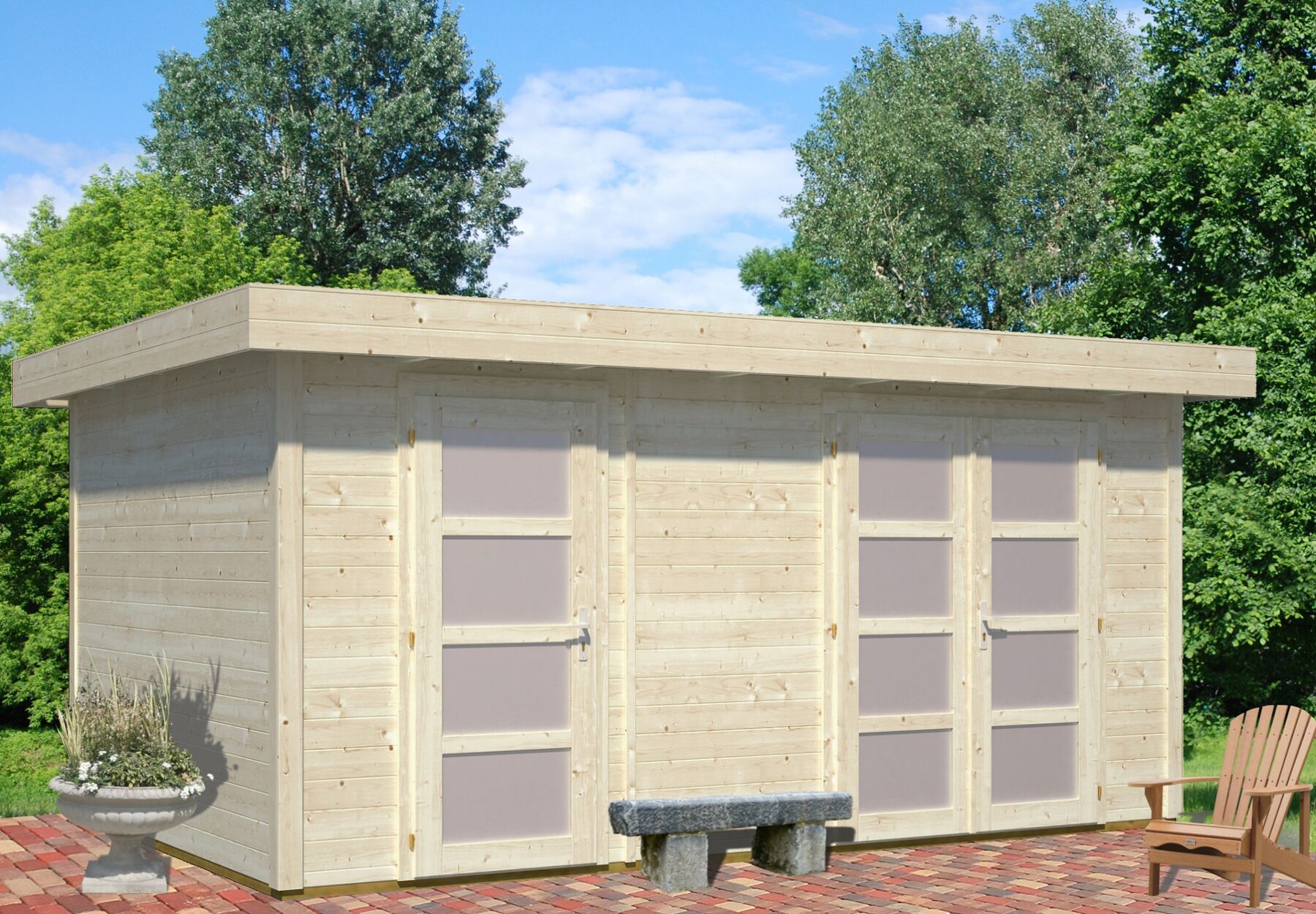 Gartenhaus Lara 12,7 m²