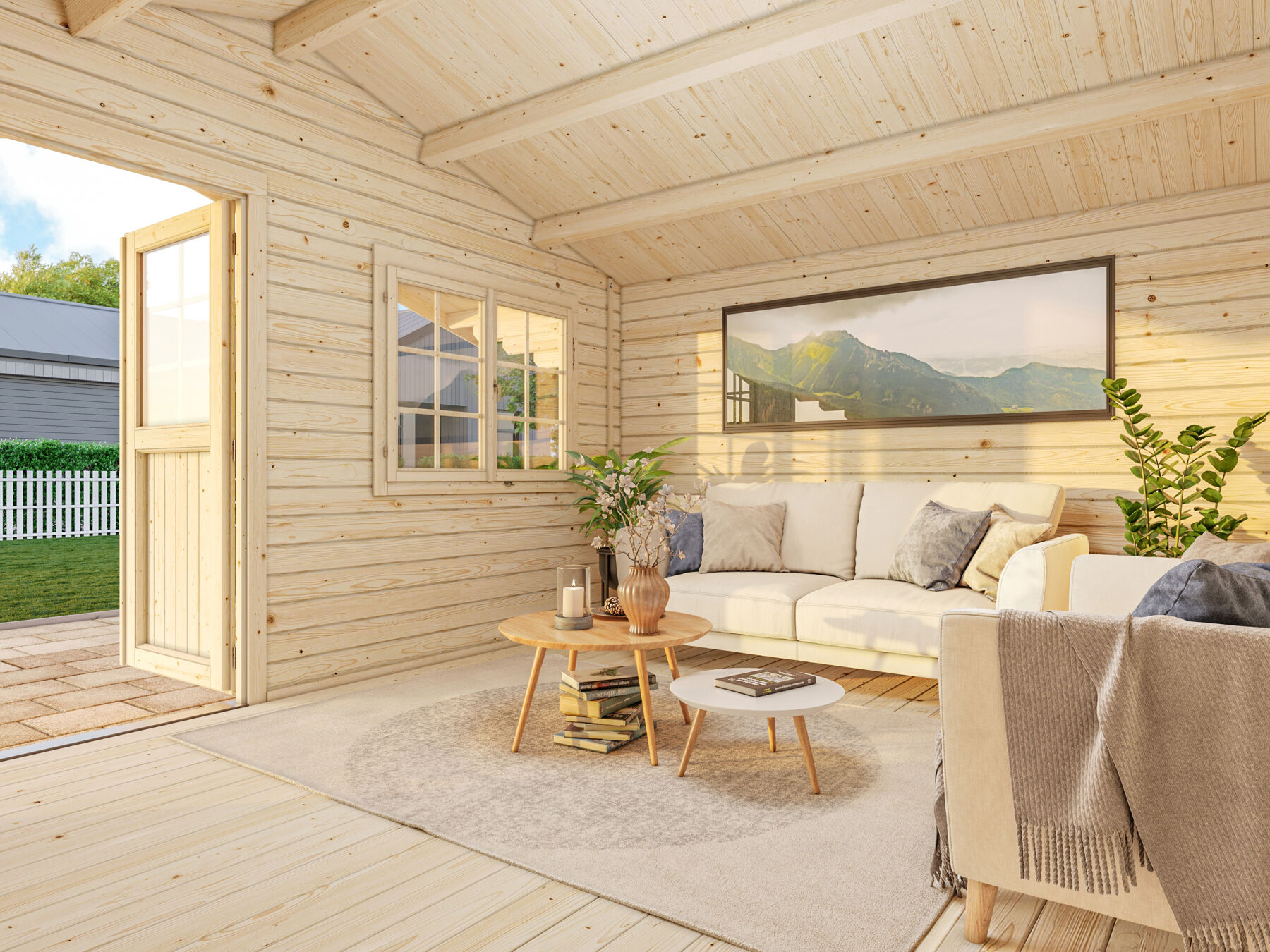 Palmako Gartenhaus Sally 15,5 m²