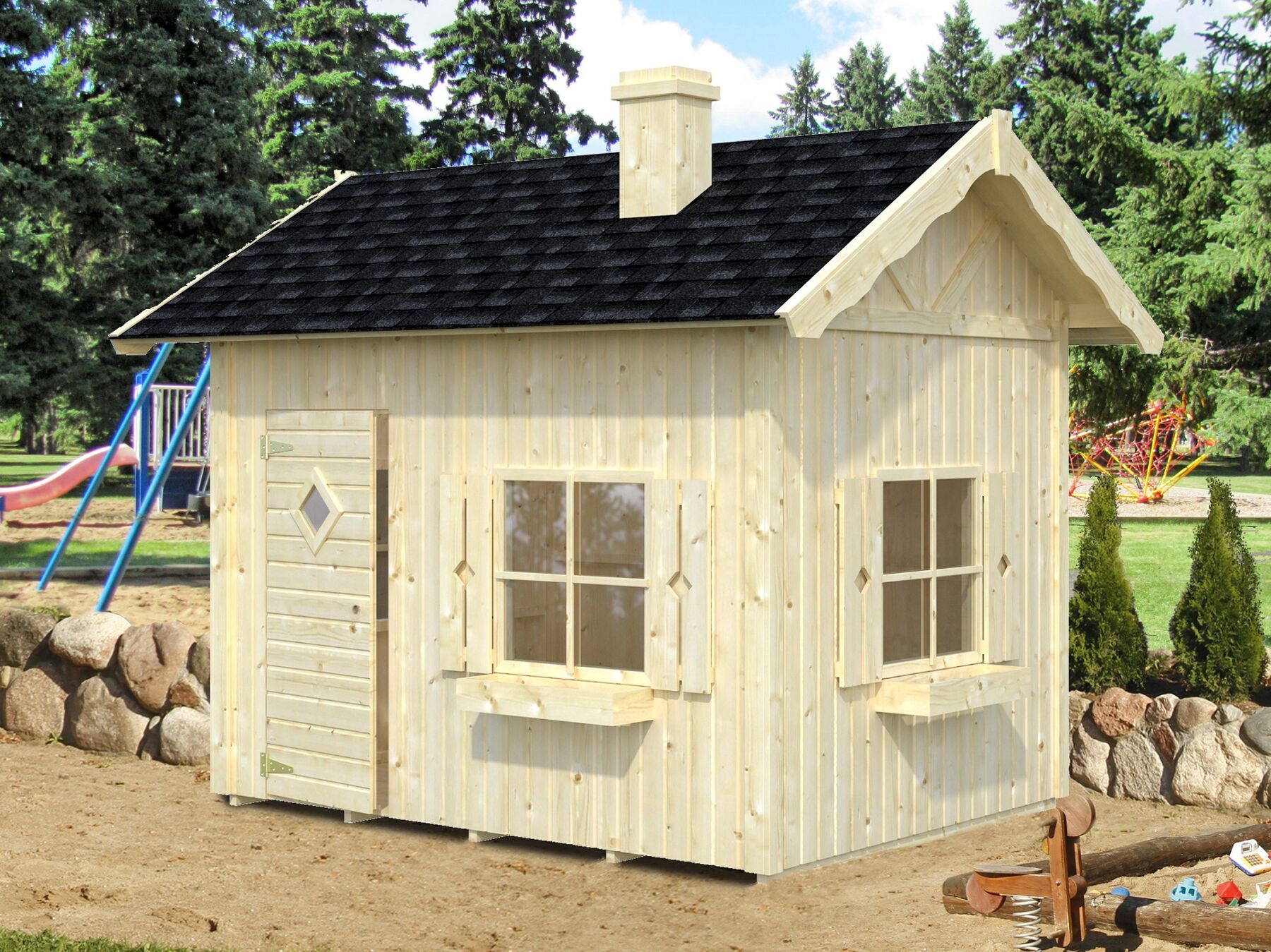 Kinderspielhaus Grete 3,7 m²