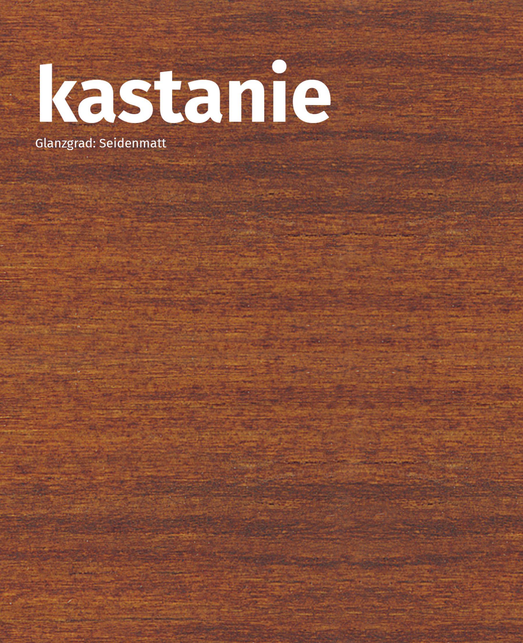 HK Lasur - Premium-Holzschutz 2,5 Liter Kastanie