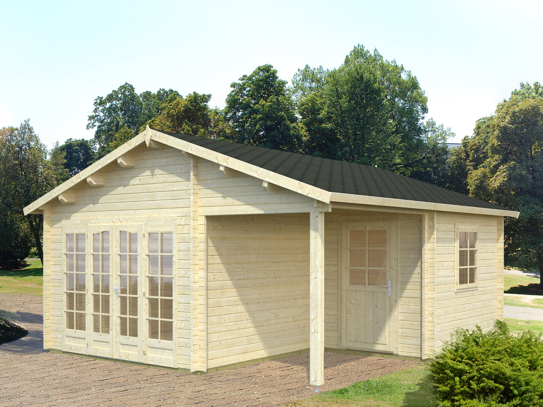 Gartenhaus Irene 21,9+5,2 m²