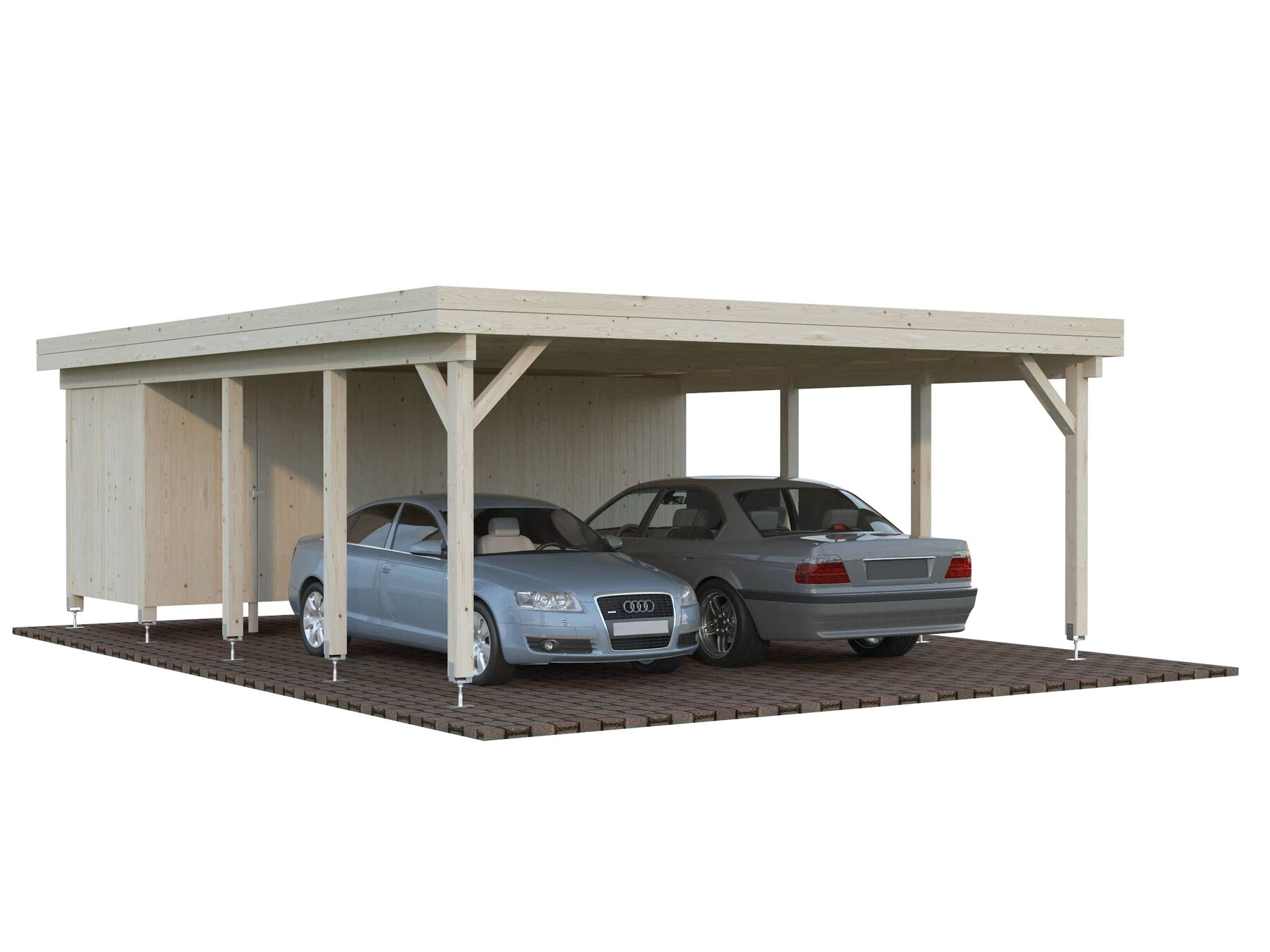 Garage, Drinnen, Stuhl, Mobiliar, Auto