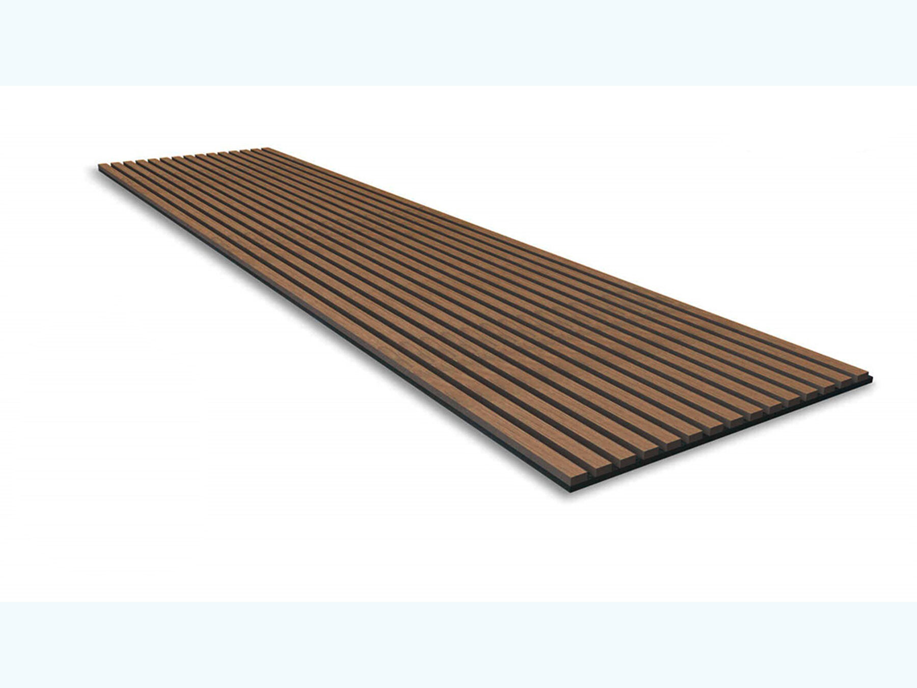 Akustikpaneele Solid Walnut 2400x600x22 mm