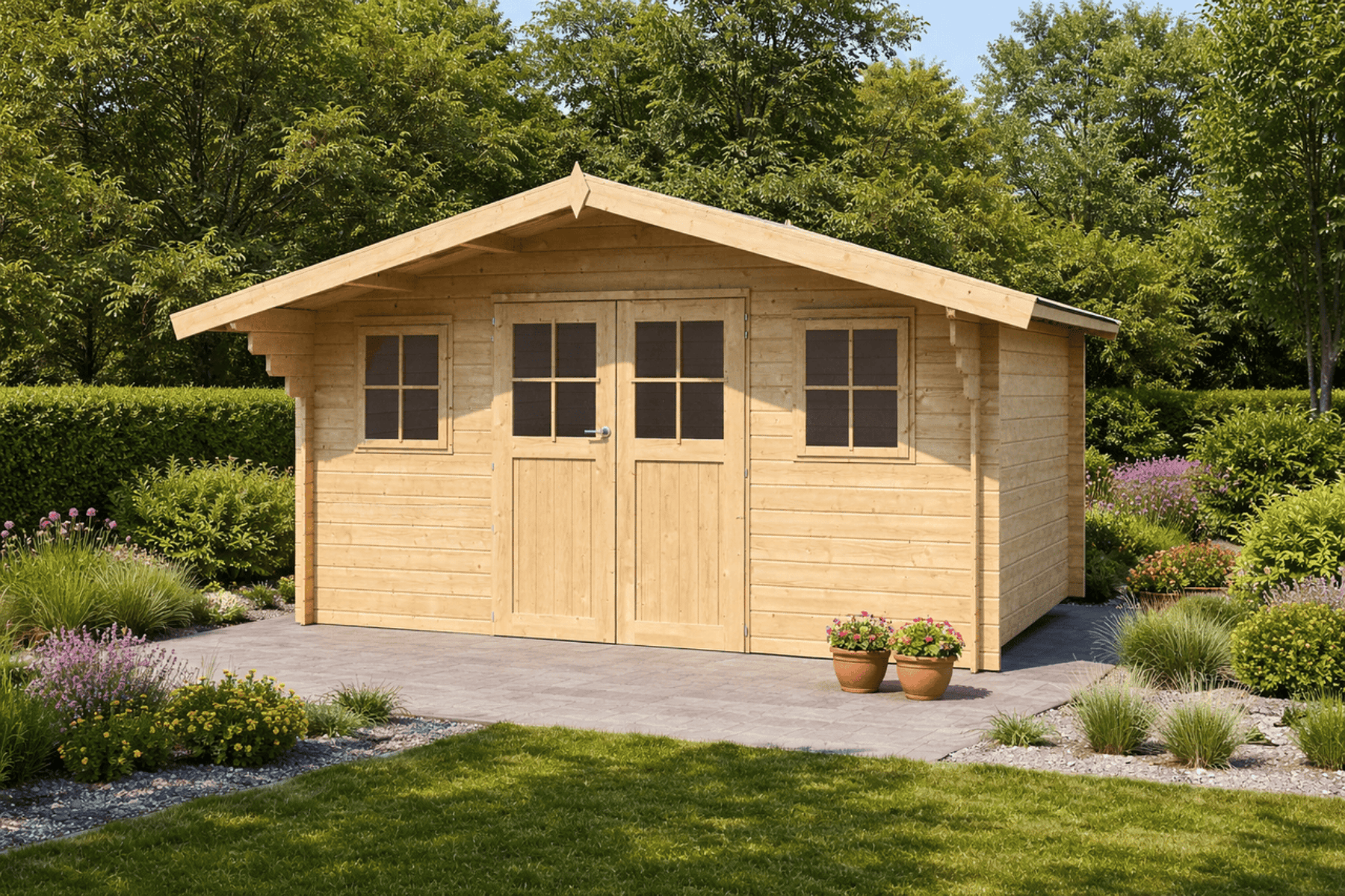 Gartenhaus Kathi L - 11,46 m²