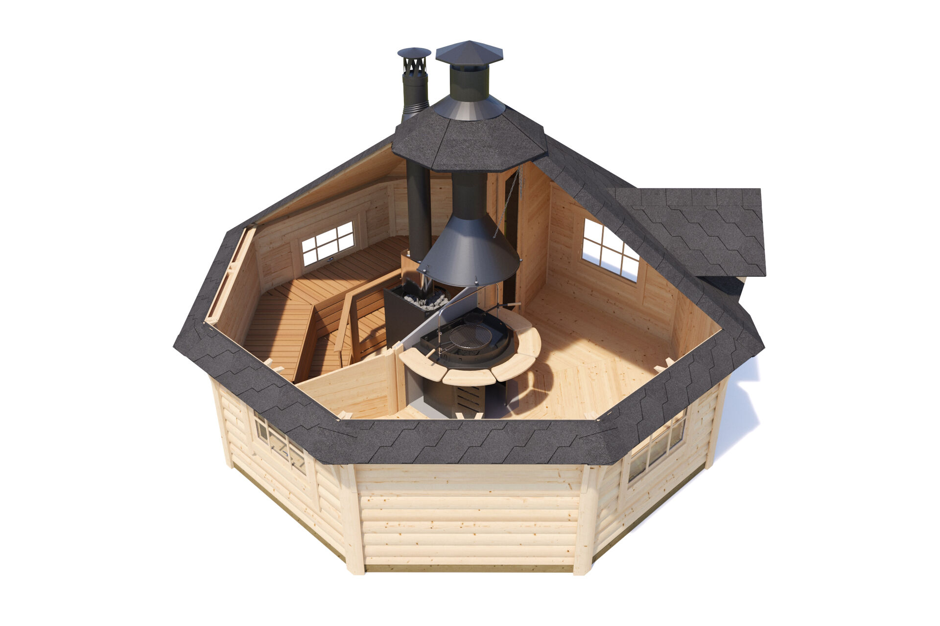 Tene Kaubandus Grillkota Inkl Sauna Axel tene-kaubandus-grillkota-inkl-sauna-axel