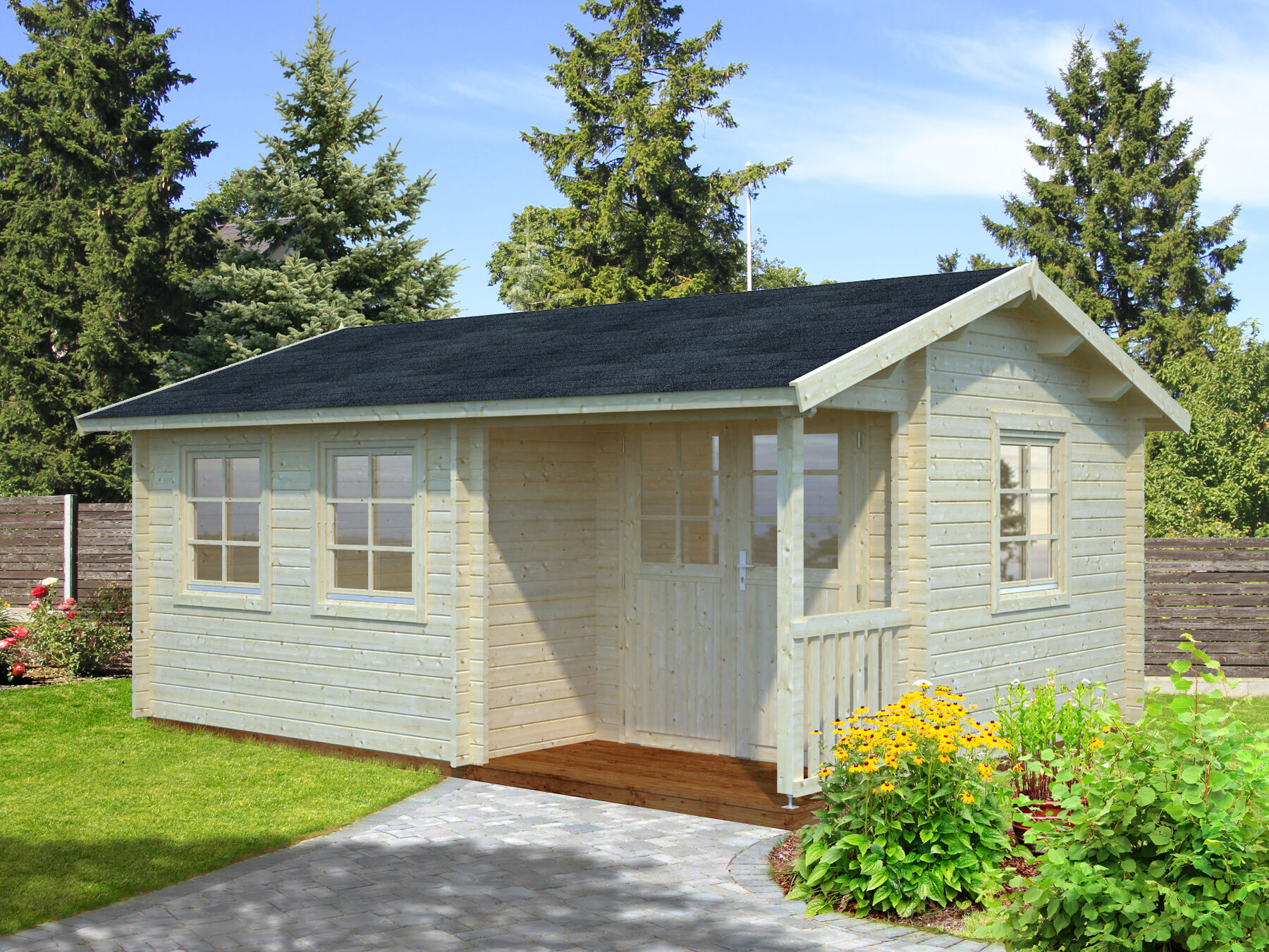 Gartenhaus Susanna 16,4 m²