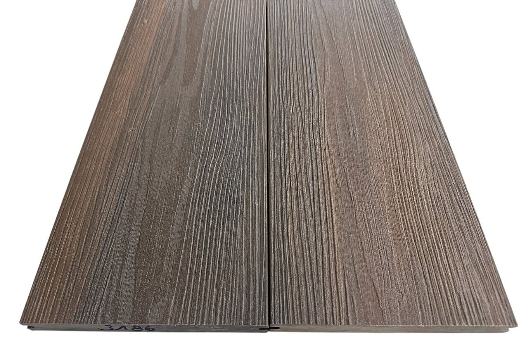 WPC Terrassendielen, Massiv Braun Holzoptik 20x185 mm