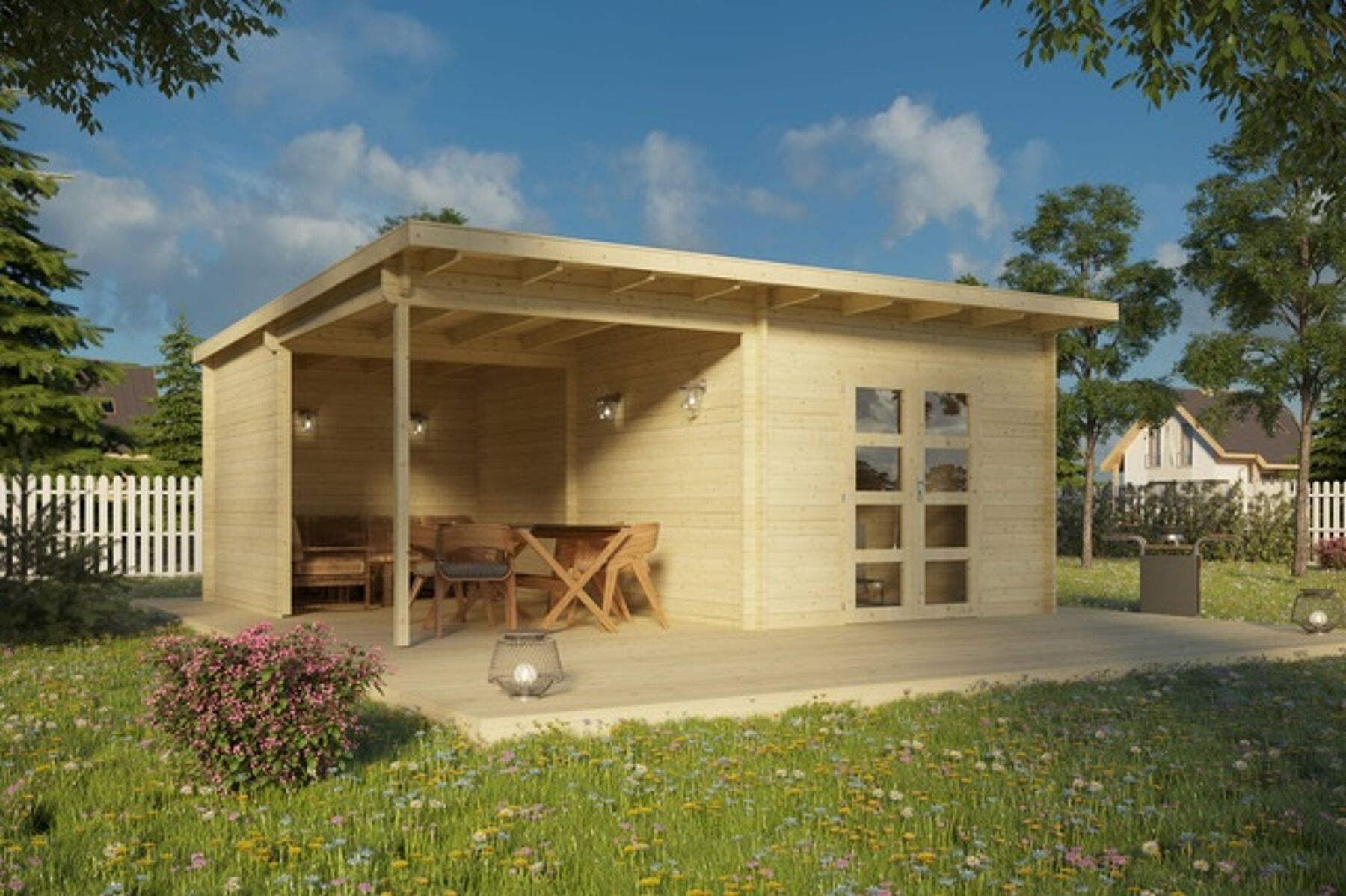 Gartenhaus Lifestyle 40