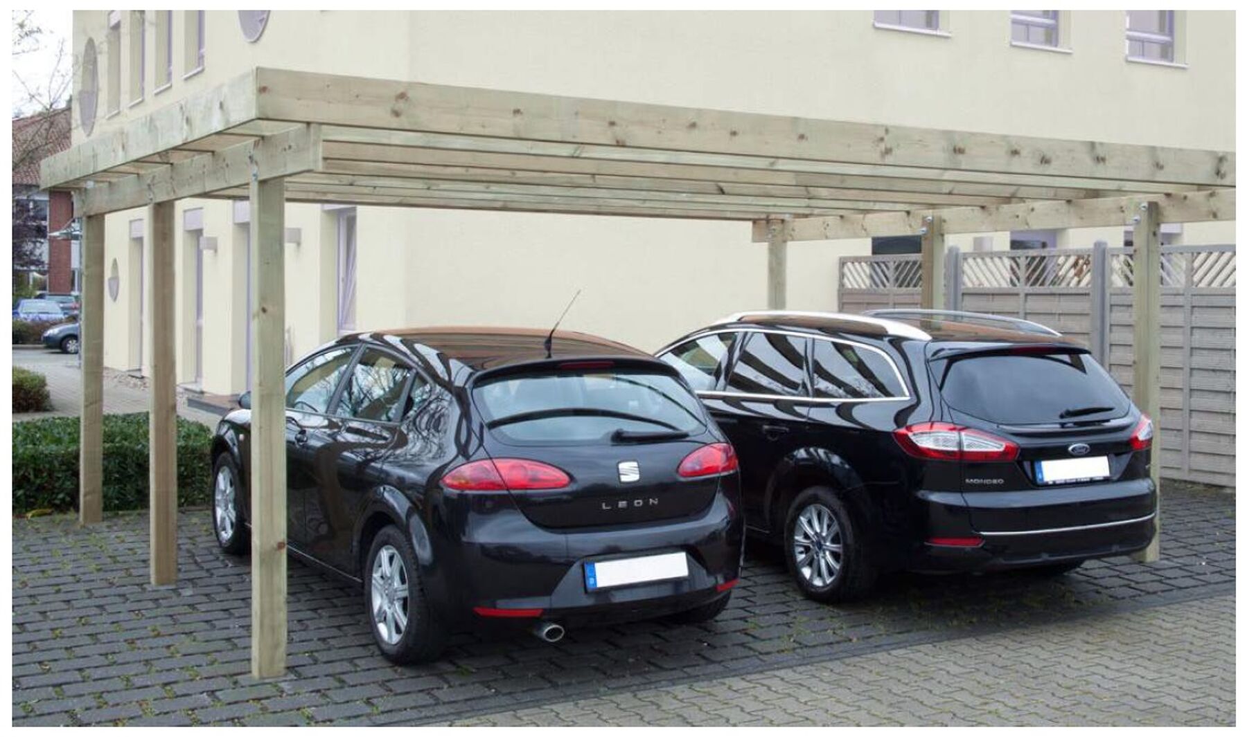 Carport Baltrum 1 KDI Grün