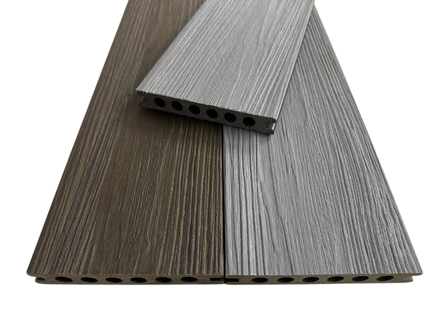 WPC Terrassendielen Hohlkammer 22 x 135 mm Bicolor 
