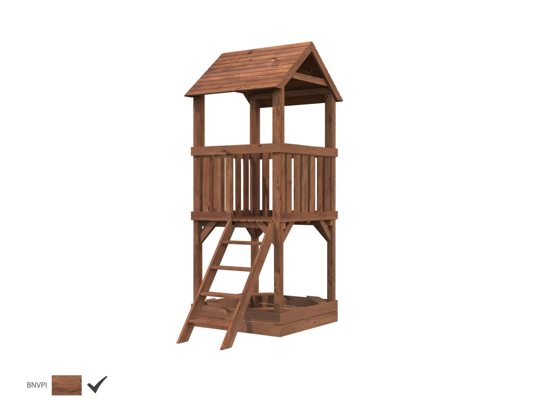 Palmako Kinderspielturm Jesper mit Dach