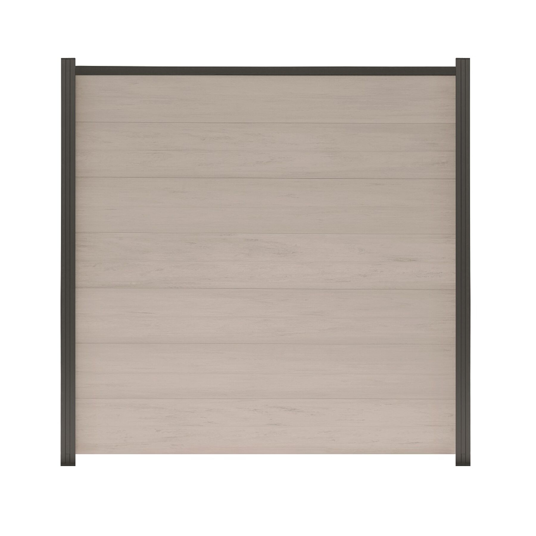 WPC Sichtschutzzaun, Bella Sand 180 x 180 cm