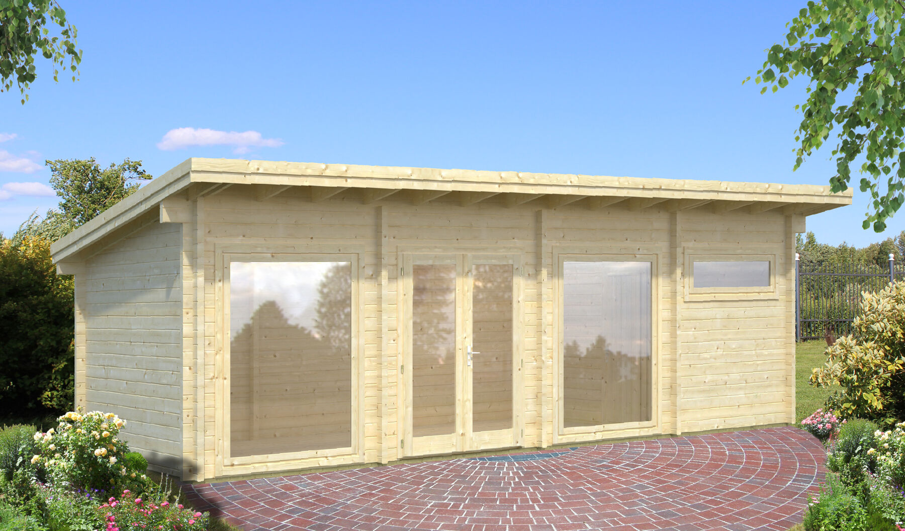 Gartenhaus Heidi 22,8 m²