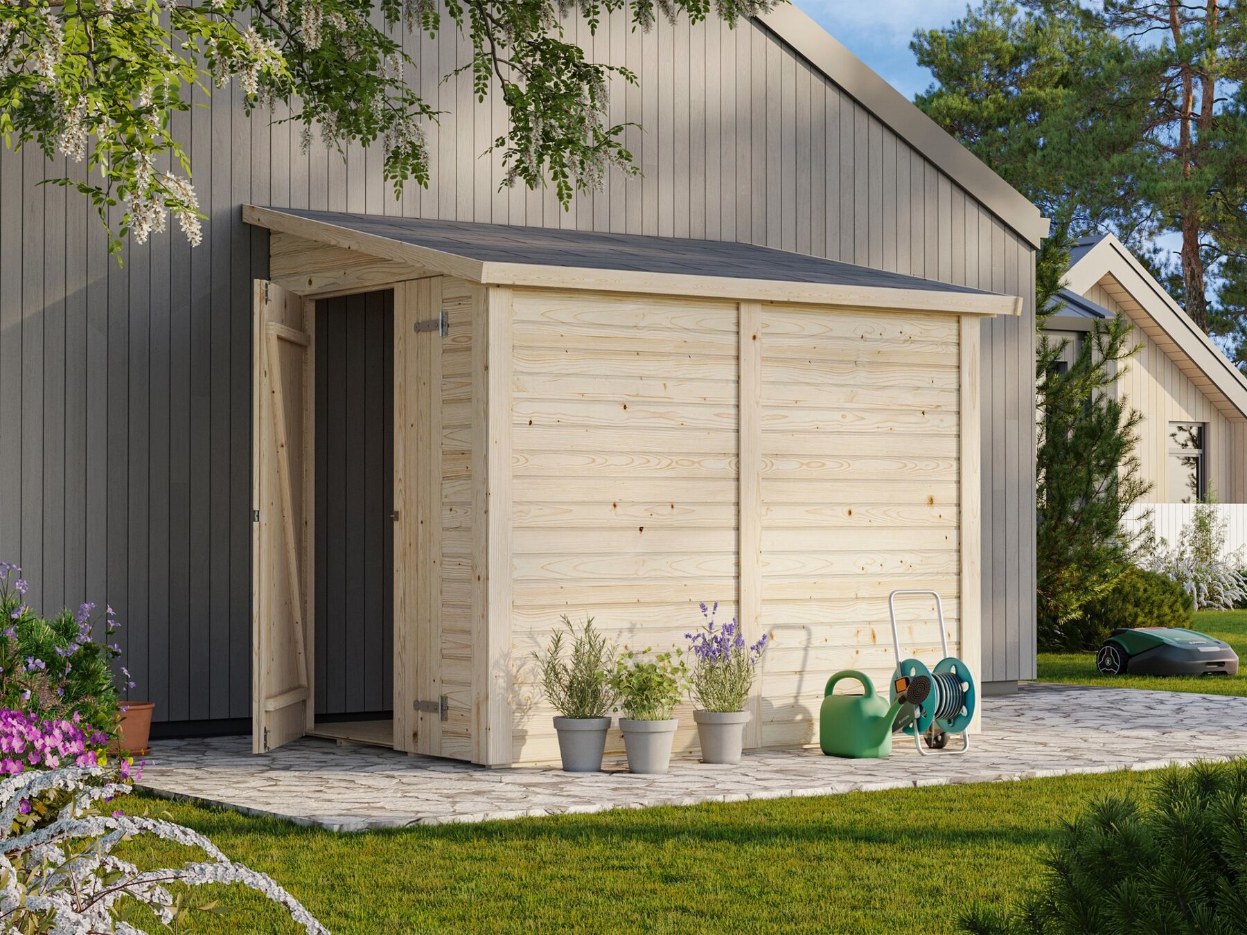 Anbauschuppen Mia 3,6 m²