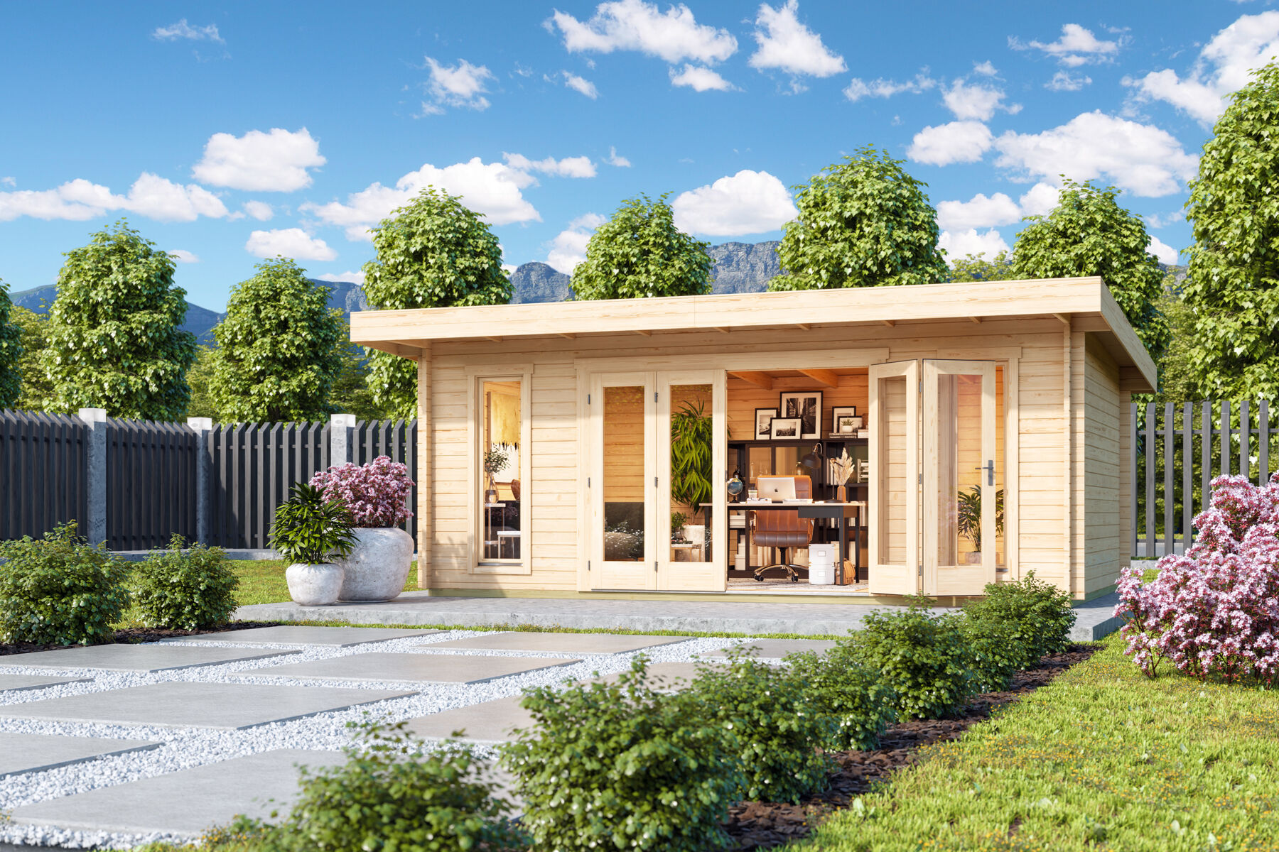 Gartenhaus Sussex 2
