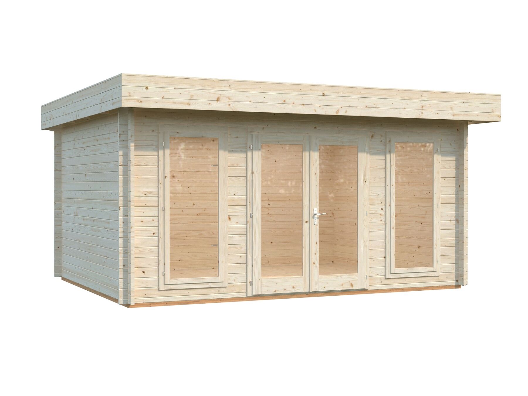 Gartenhaus Bret 14,8 m² Transparent 