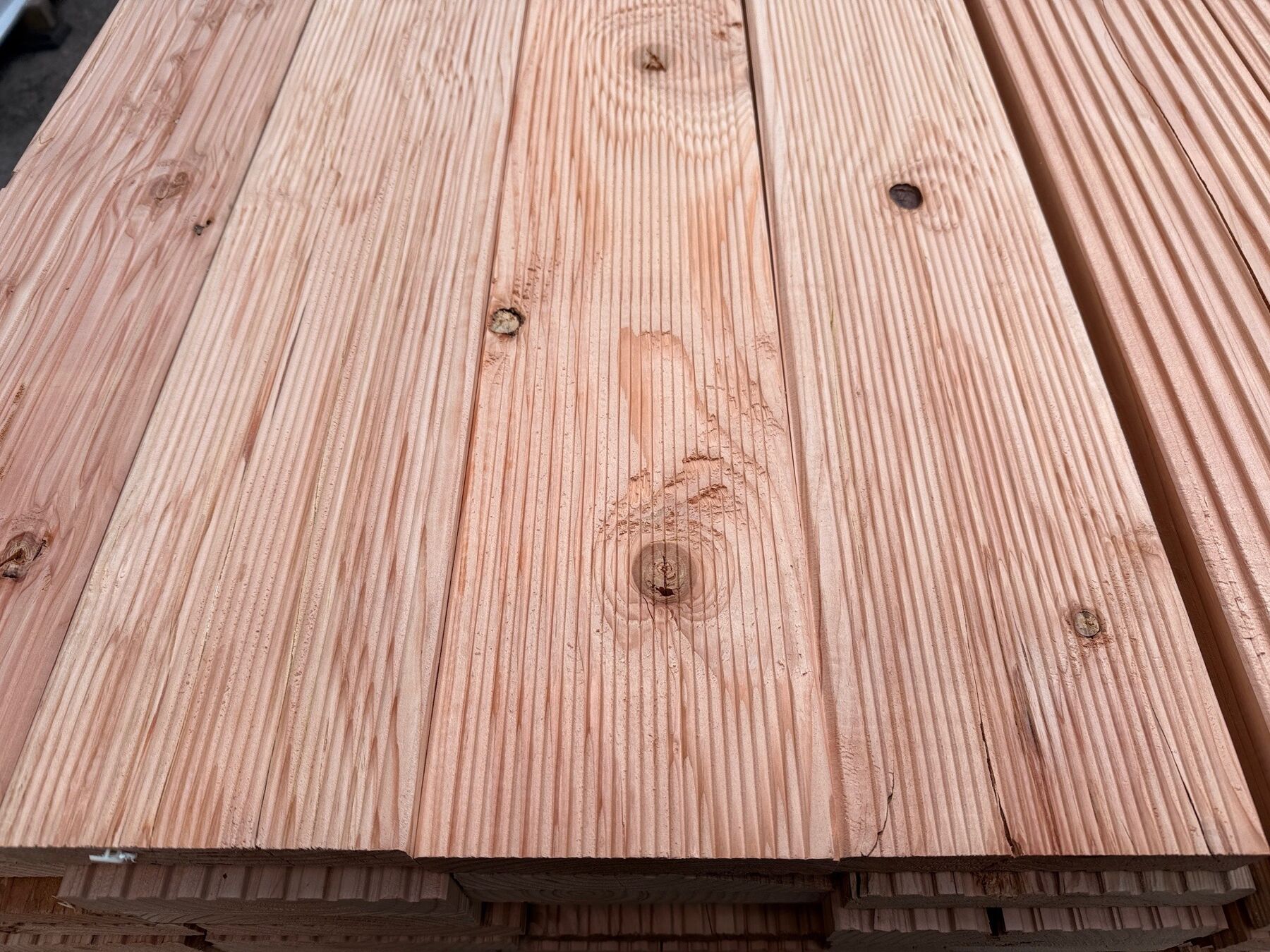 Terrassendielen Douglasie 28 x 145 x 4000 mm 2. Wahl