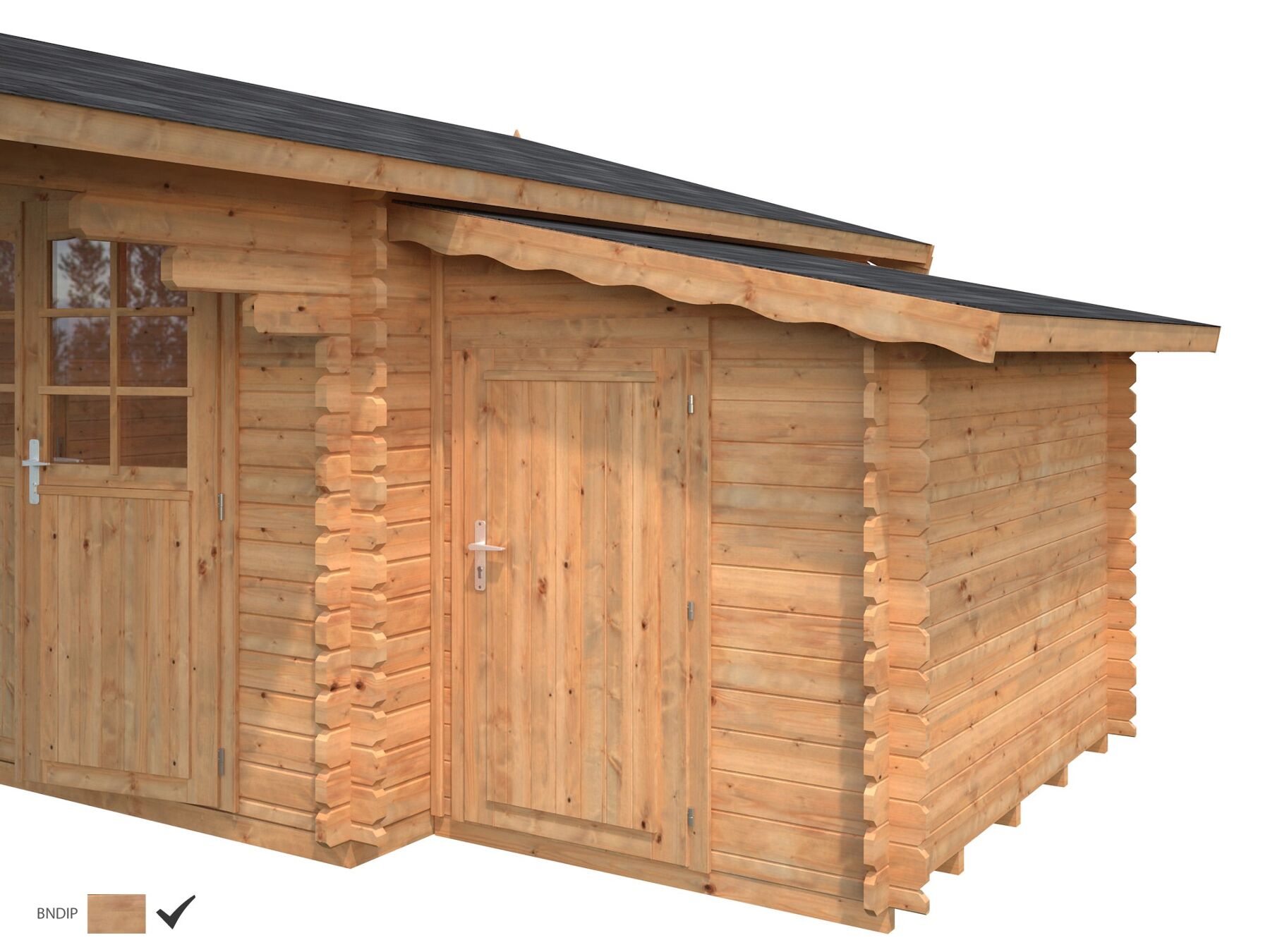 Anbauschuppen 3,1 m²