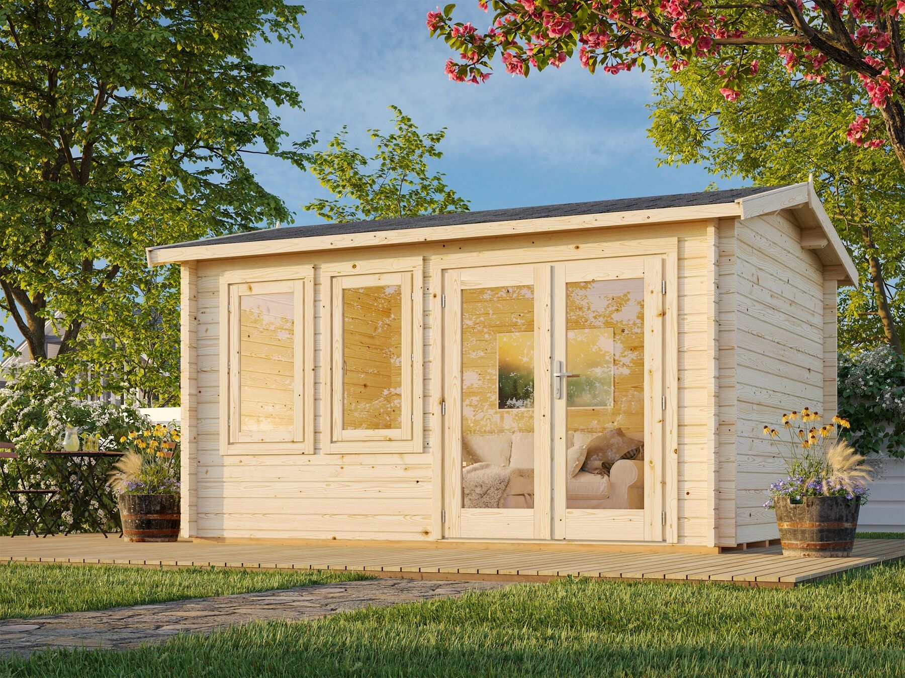 Gartenhaus Iris 11,1 m²