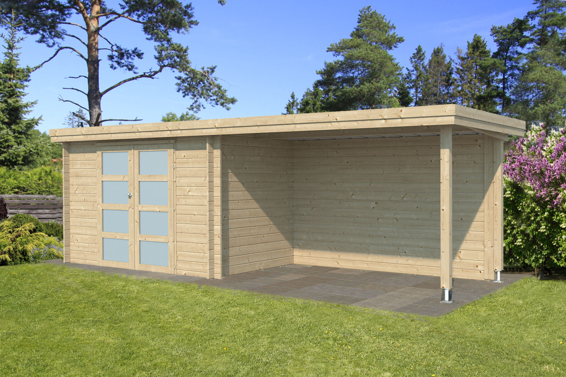 Gras, Gebäude, Innenarchitektur, Wohnen, Garage