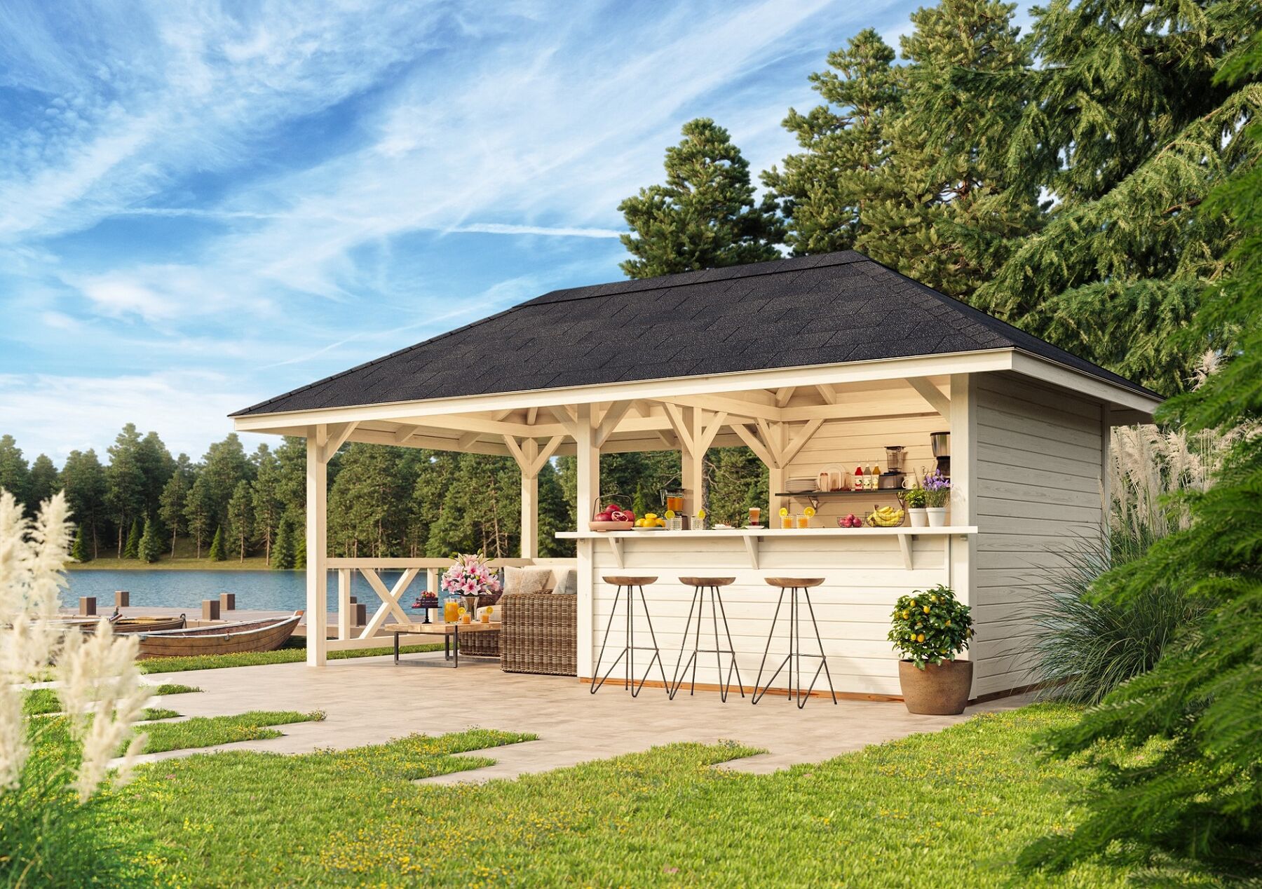 Pavillon Bianca 16,6 m² Set 110
