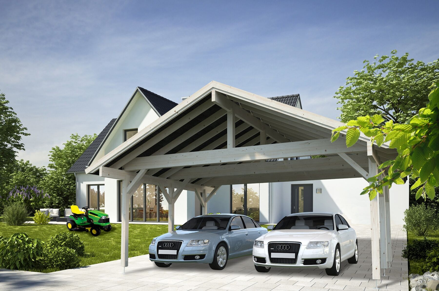 Doppelcarport Robert 20,6 m²