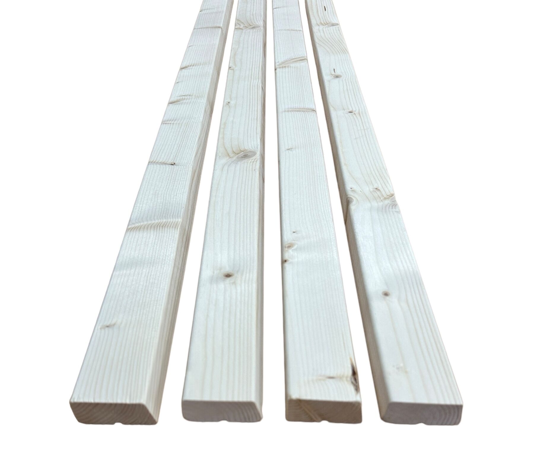 50 m² Sonderposten Rhombusleiste Fichte Fassadenverkleidung, 24x52x4200 mm