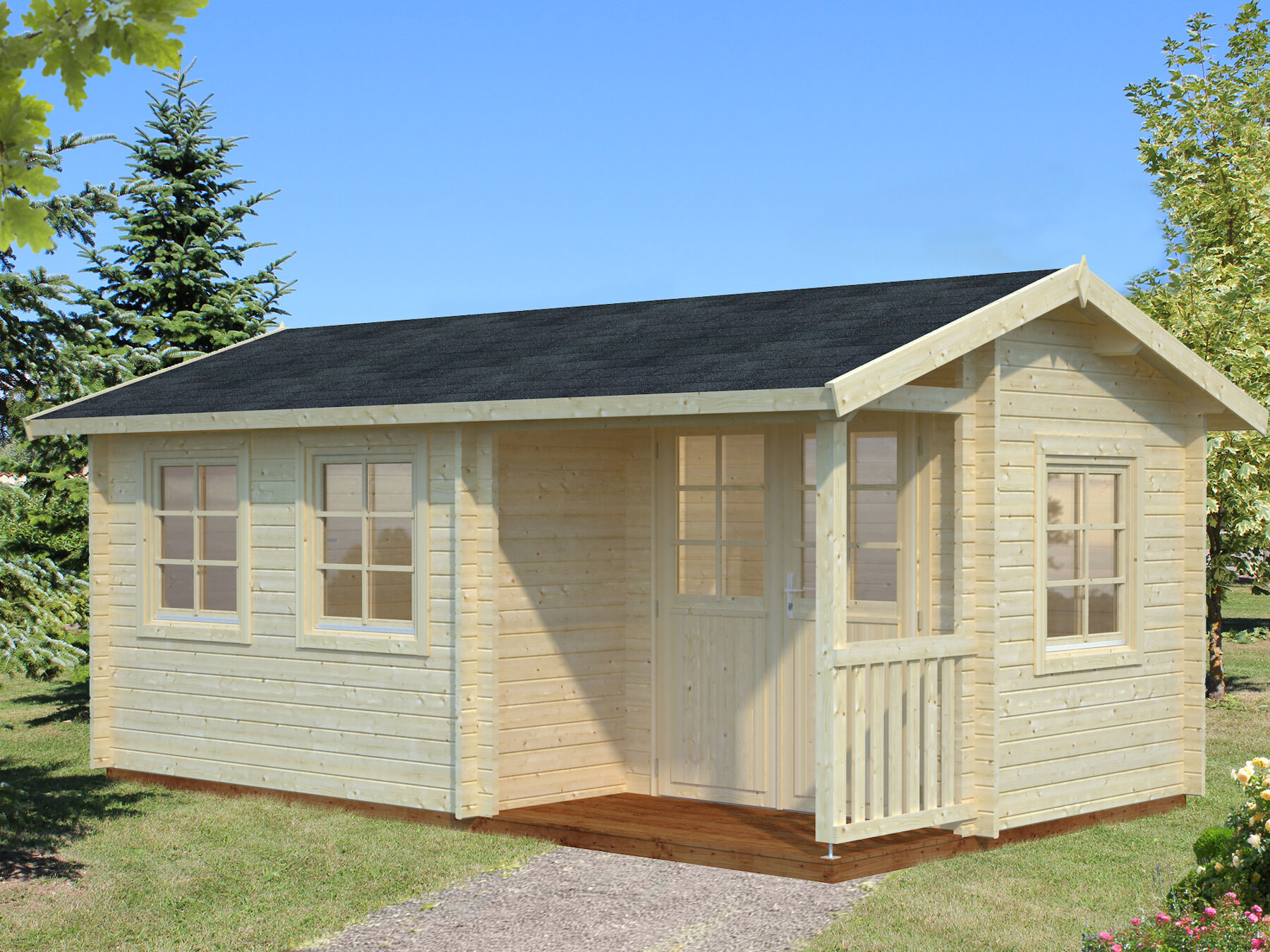 Gartenhaus Susanna 12,4 m²