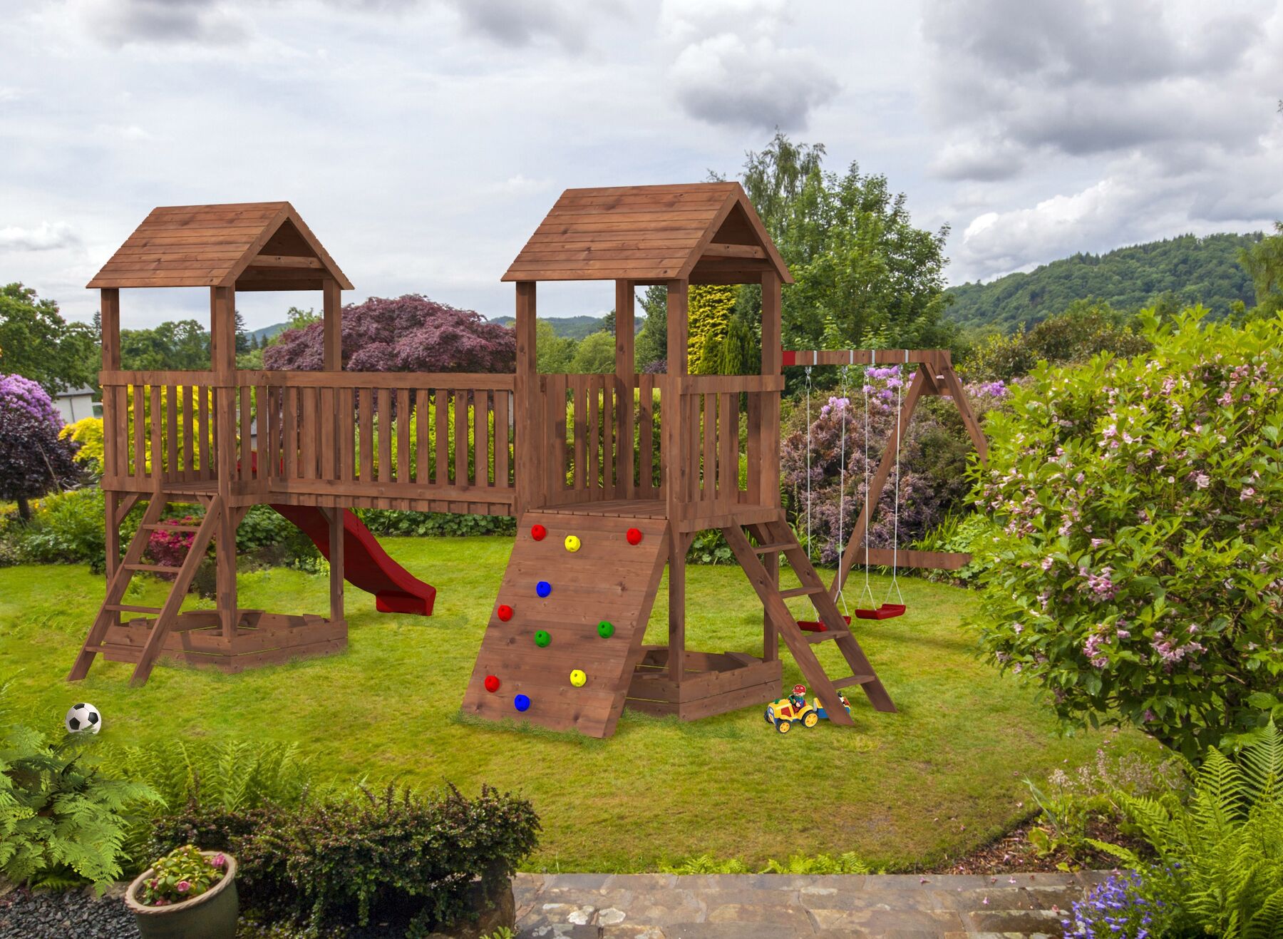 Palmako Kinderspielanlage Jesper - Set 1