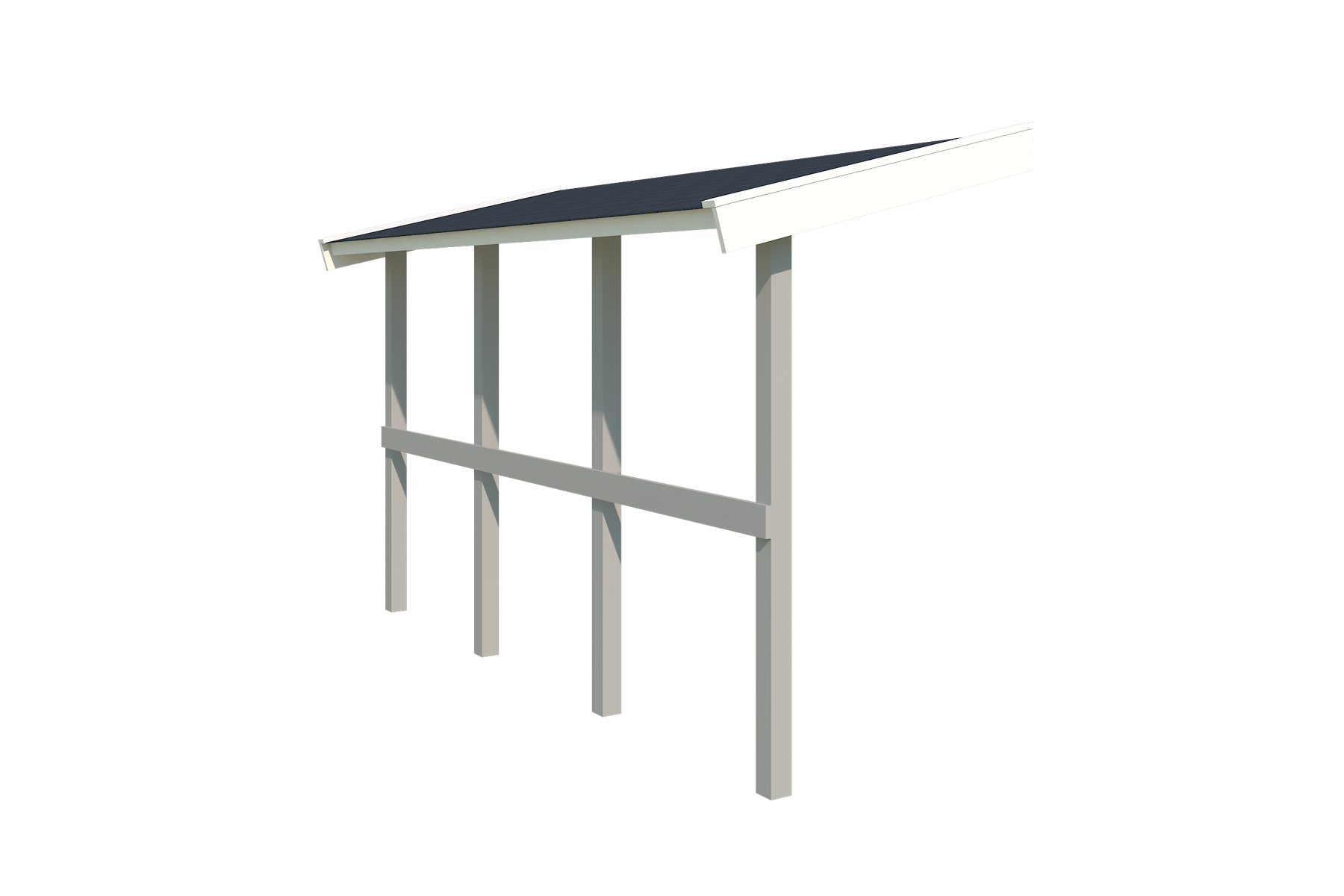 Schleppdach 90 x 300