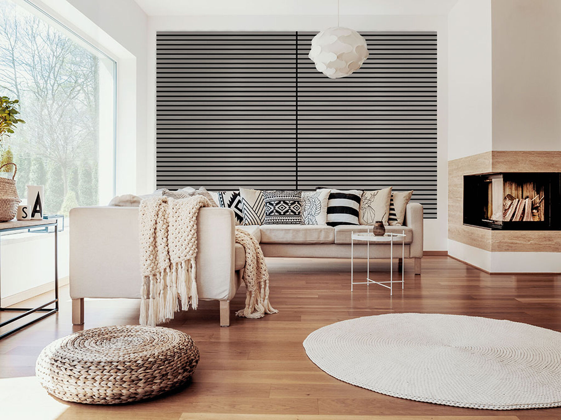Akustikpaneele Silver Oak 1206x800x22 mm 