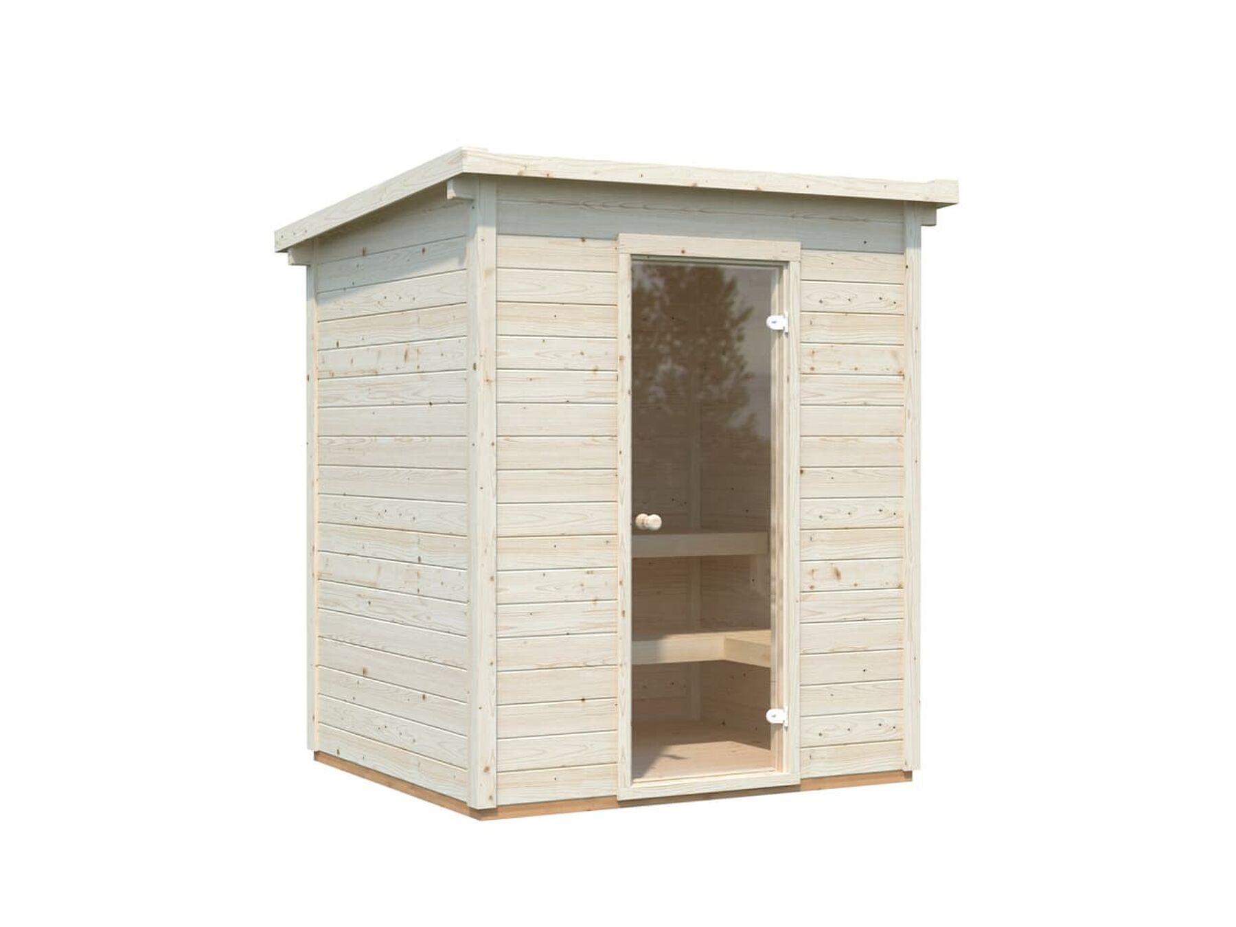 Saunahaus Cubic 2,6 m² inkl. Saunaofen