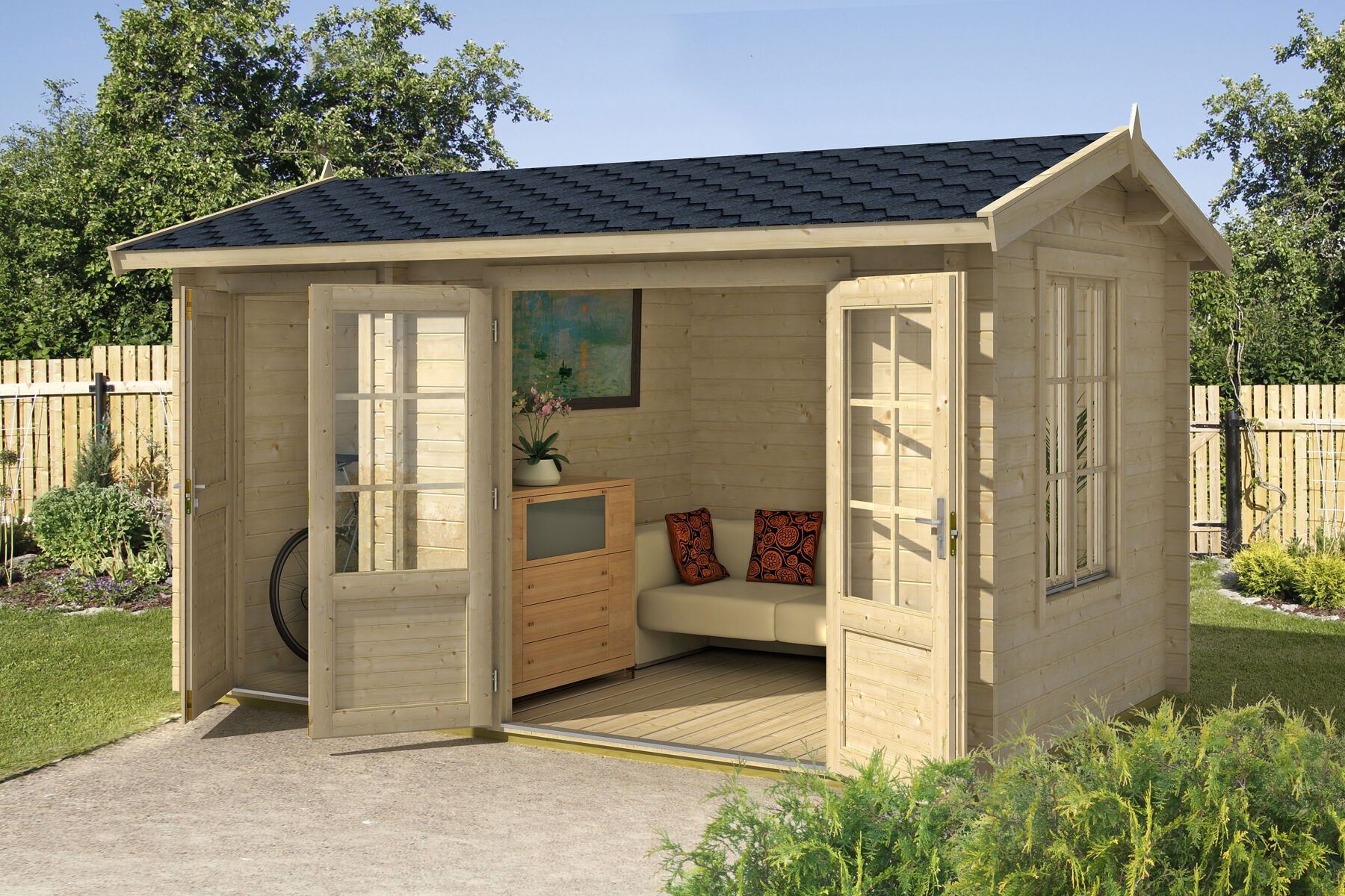 Gartenhaus Wrexham 1