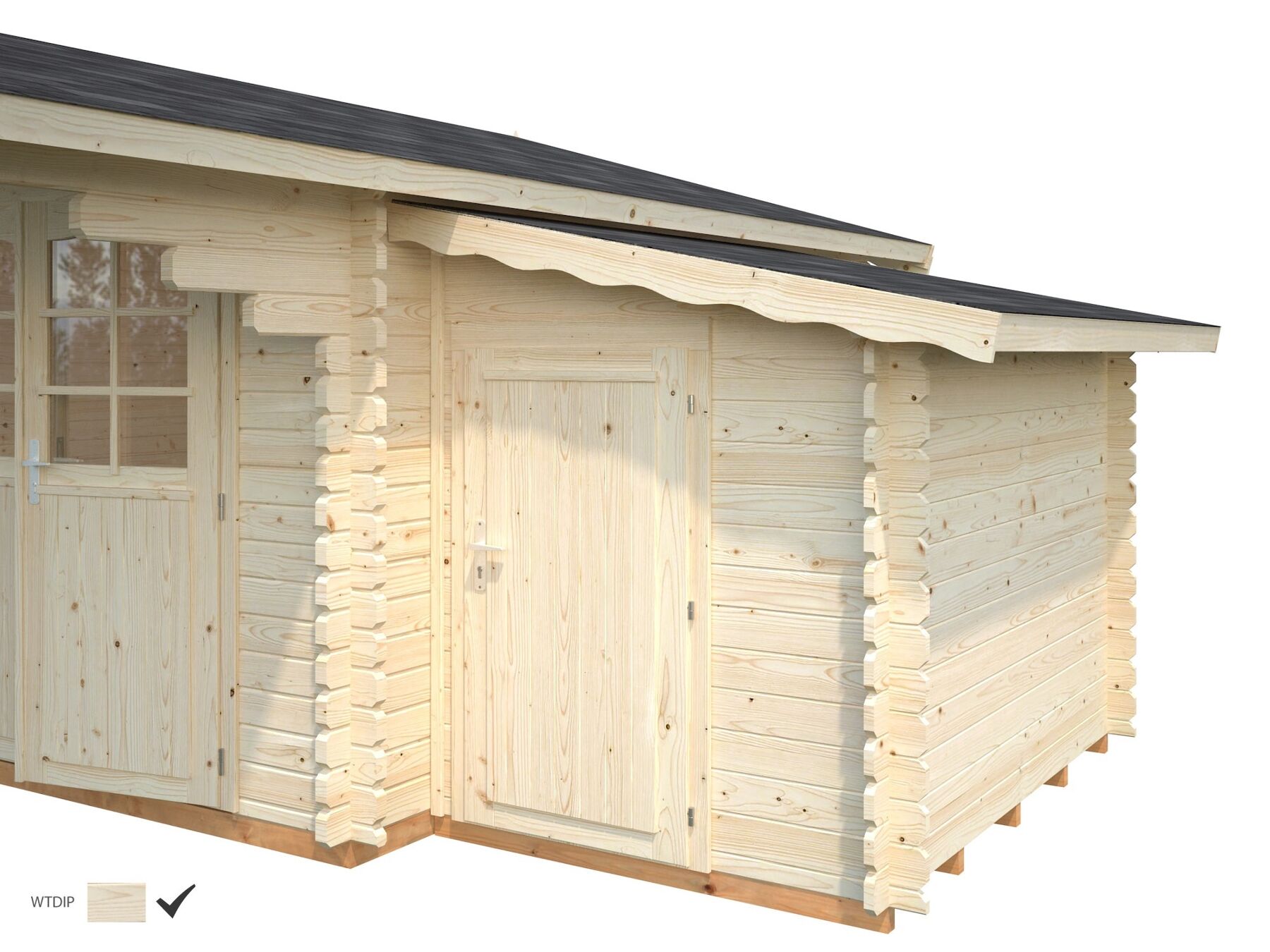 Anbauschuppen 3,1 m²