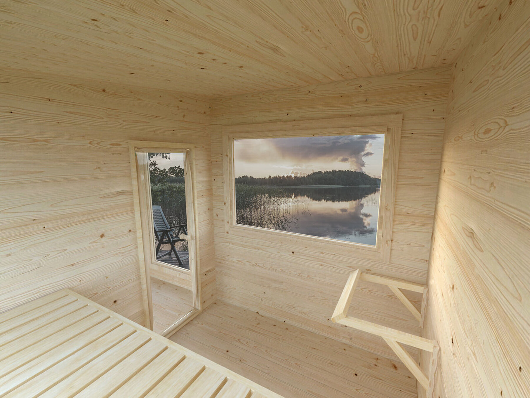 Saunahaus Sanna 6,8 + 5,9 m²