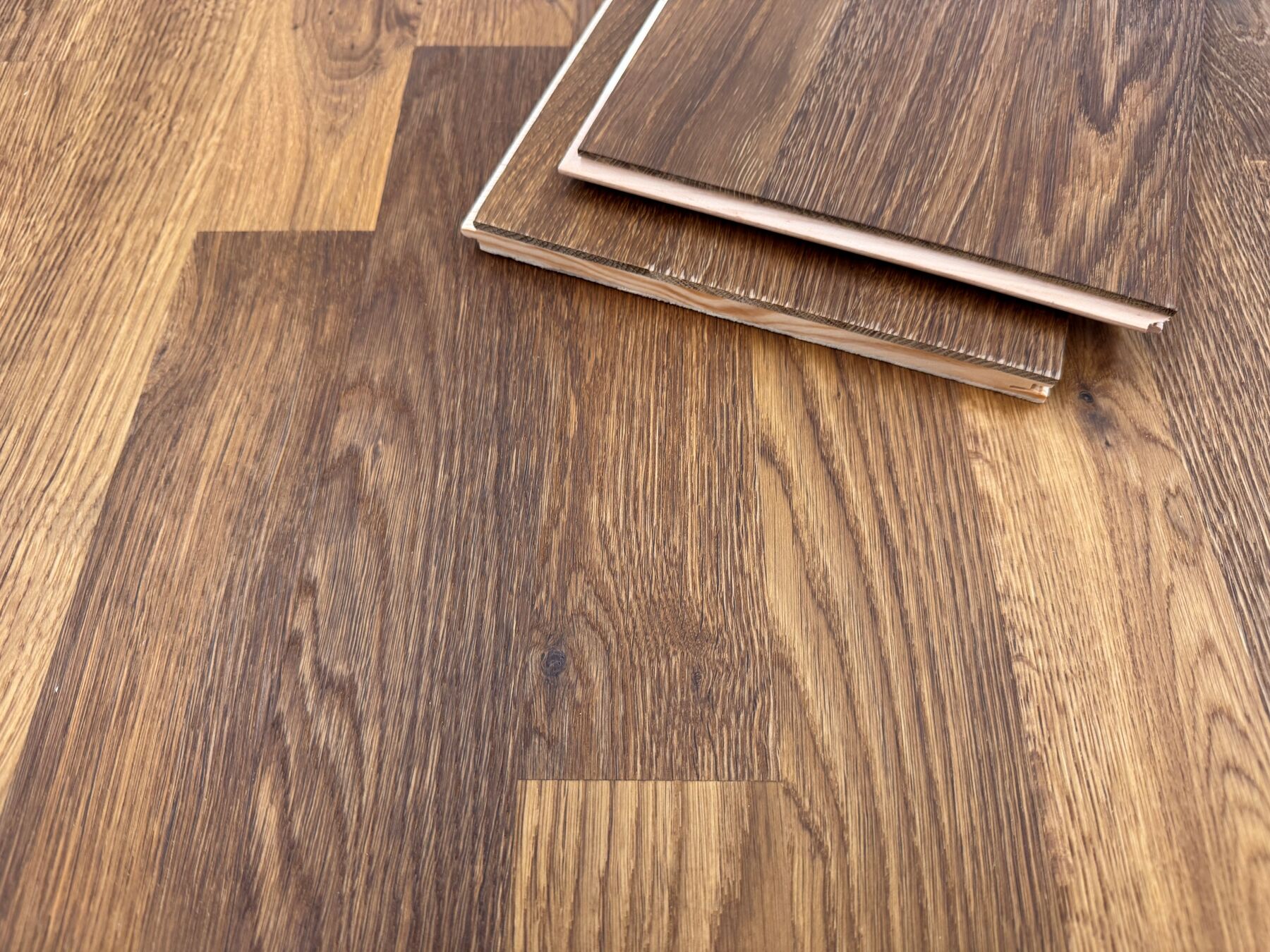 Parkett Eiche Schiffsboden Natur geölt, 2390 x 198 x 14 mm