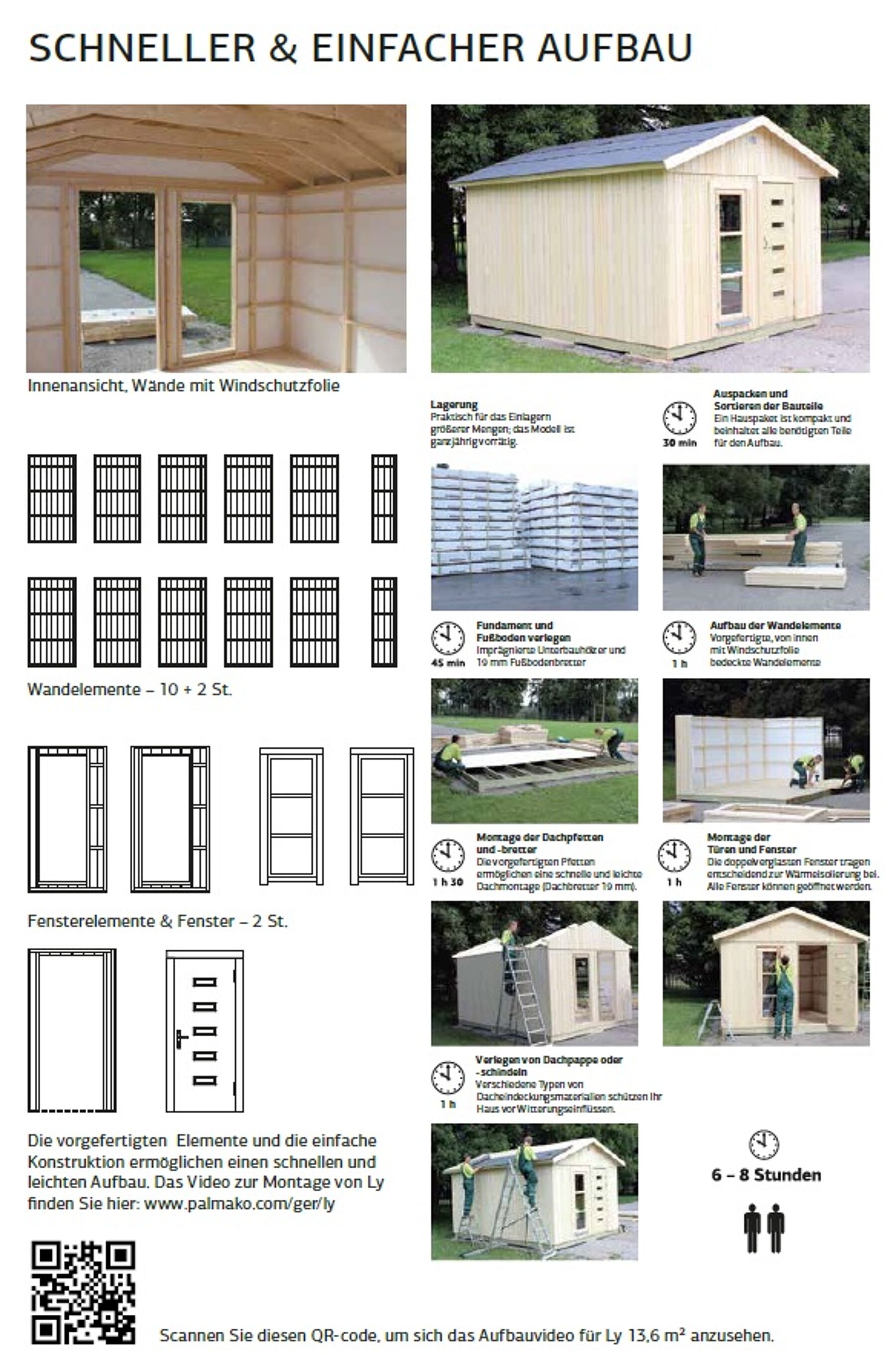 Nordic-Haus Hedwig 13,6 m²
