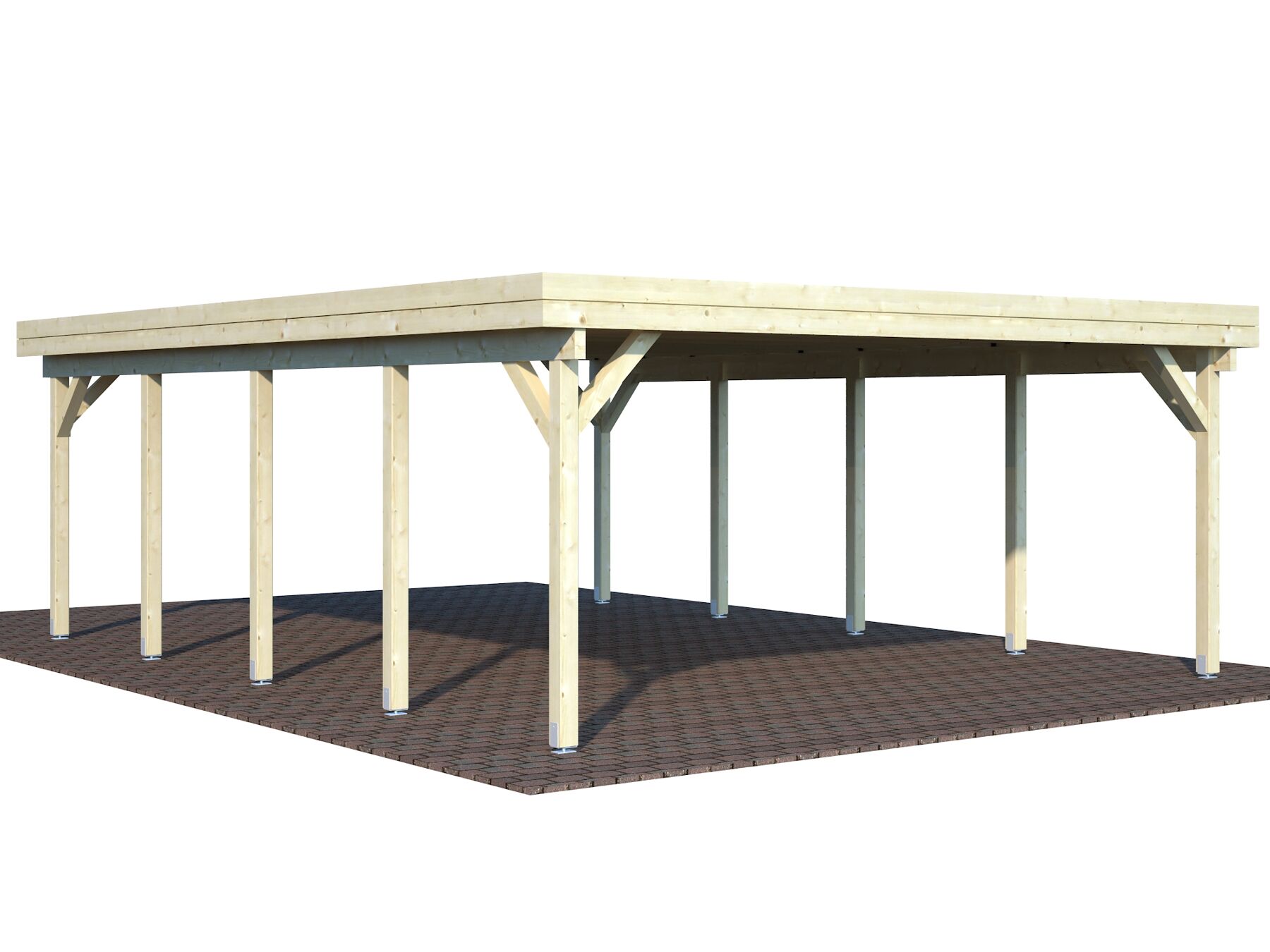 Doppelcarport Karl 40,6 m²