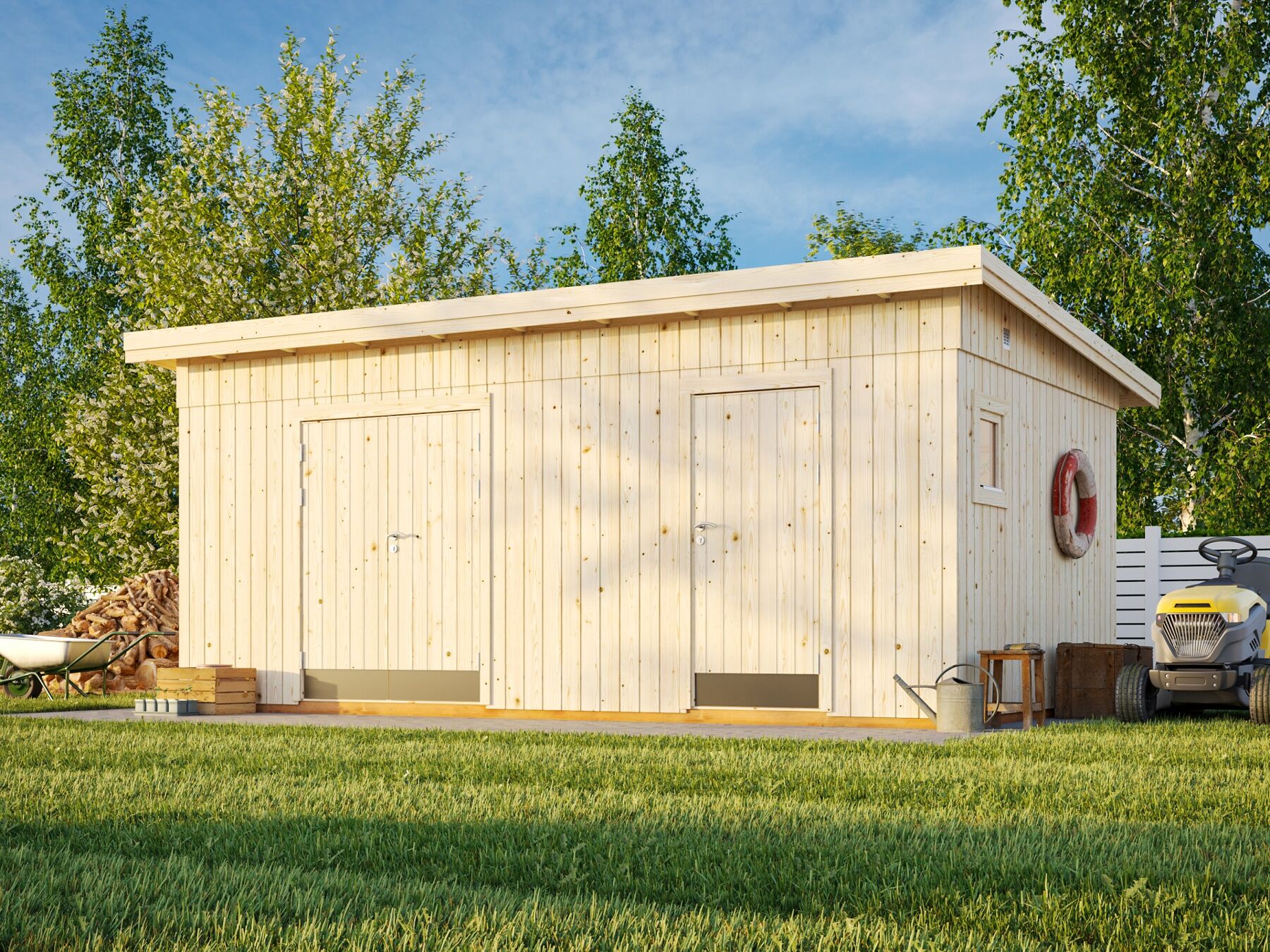 Gerätehaus Kalle 16,9 m²