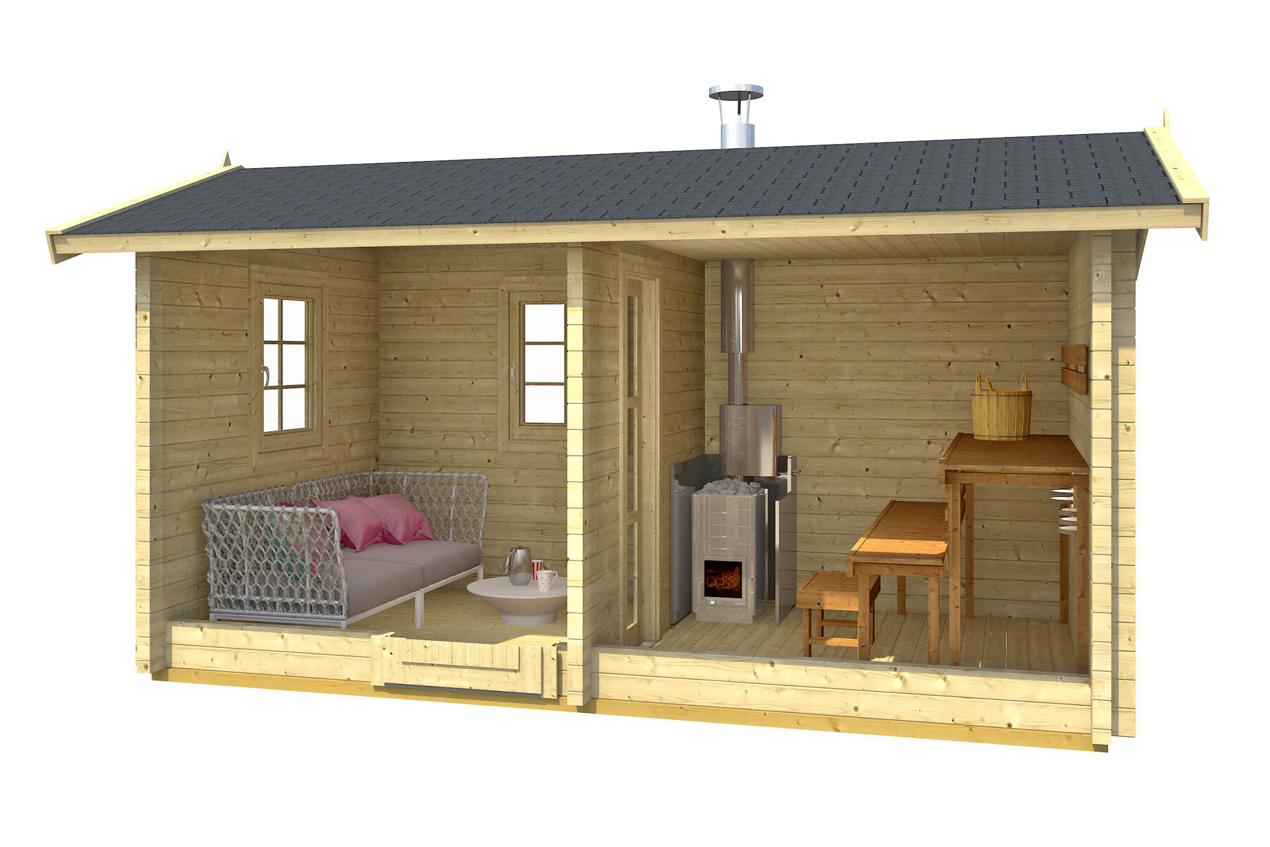 Saunahaus Piha Tuuri 11